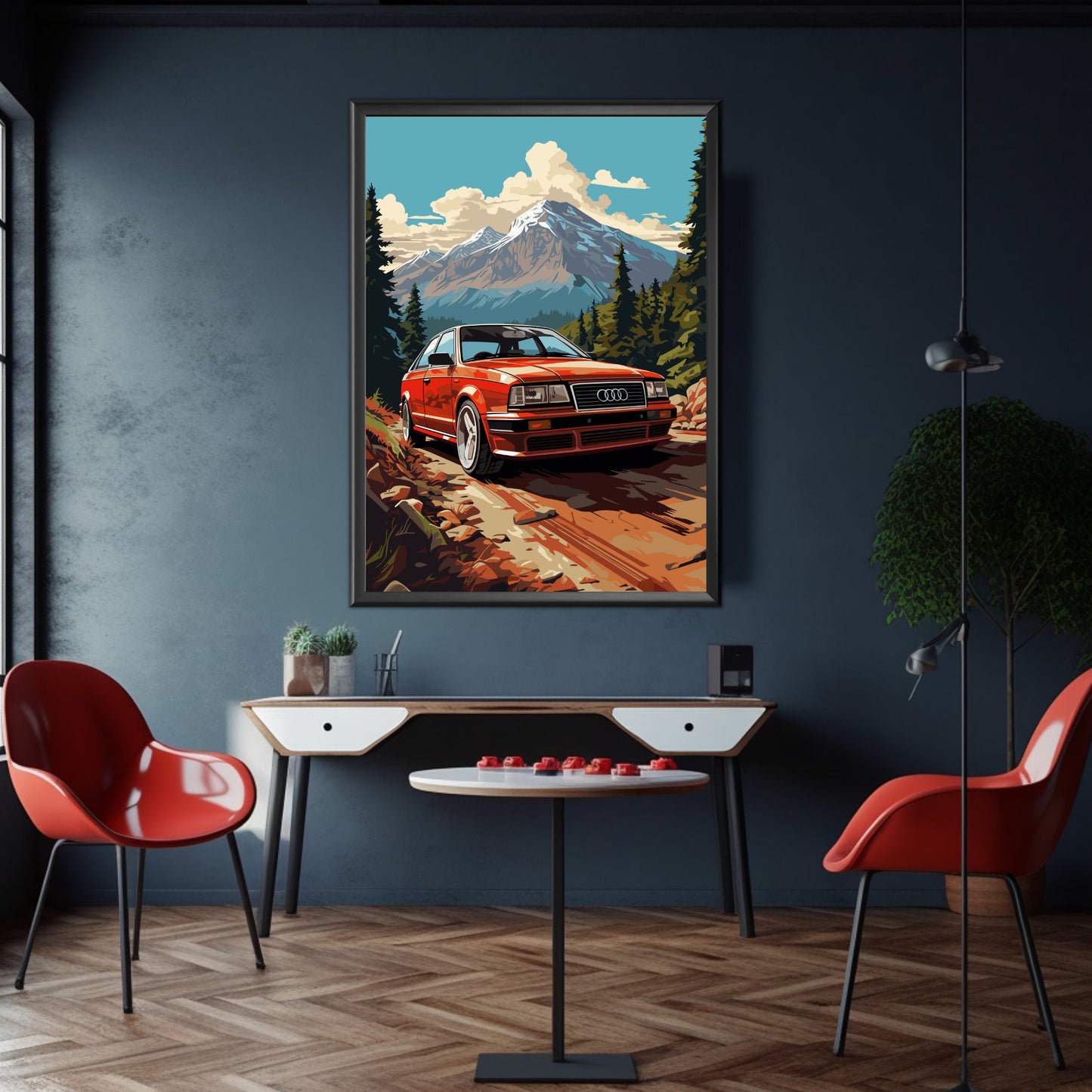 Audi S2 Poster