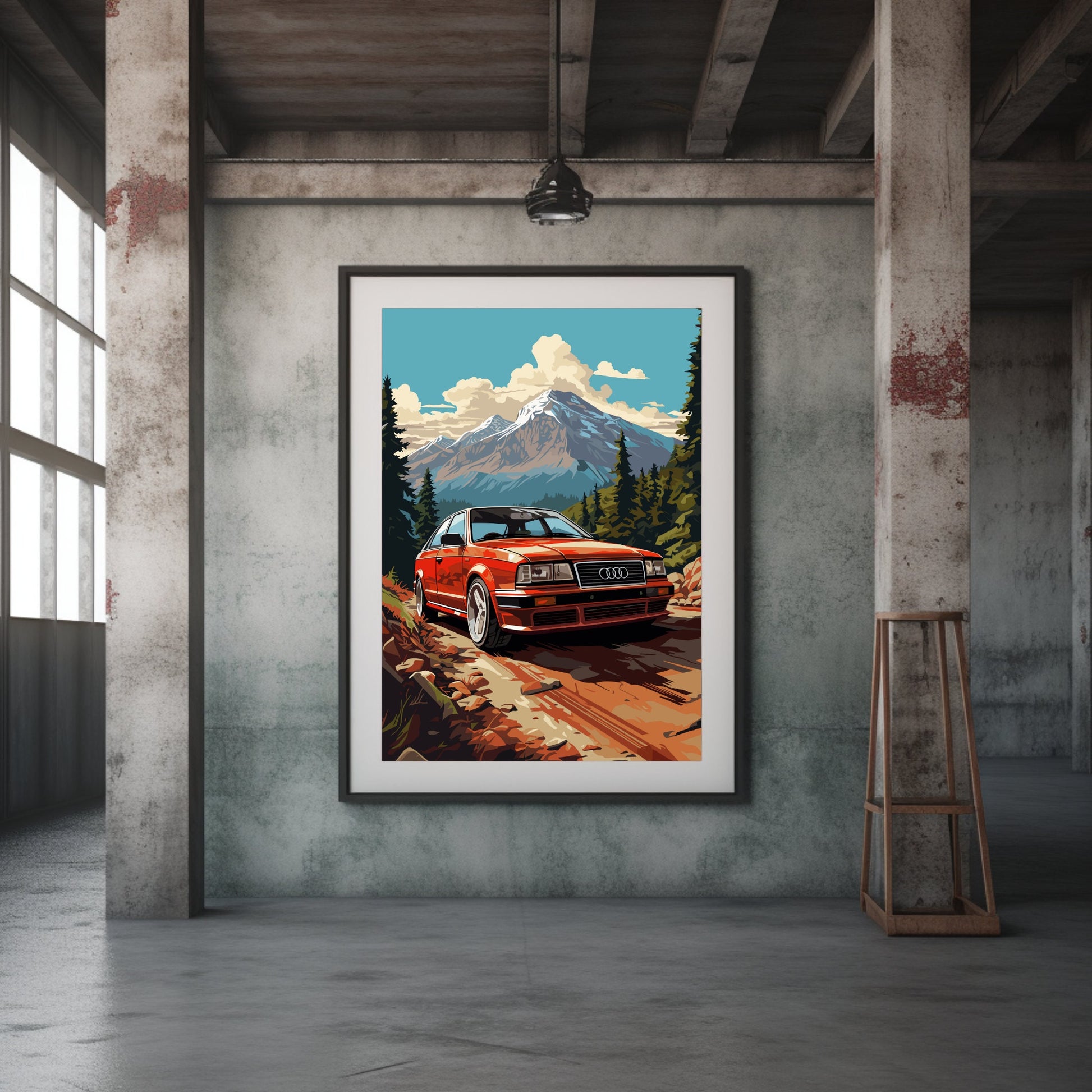 Audi S2 Poster