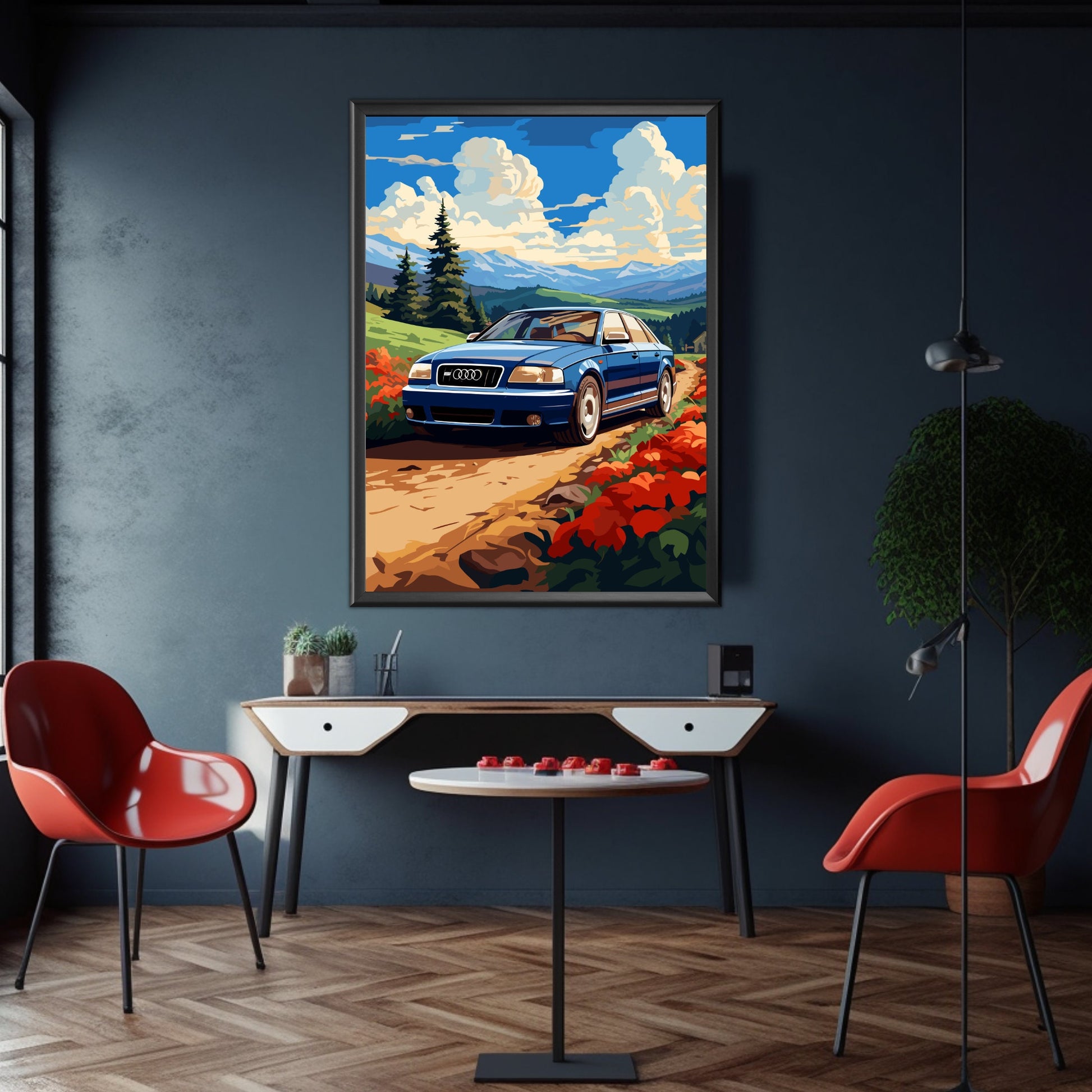 Audi S4 B5 Poster