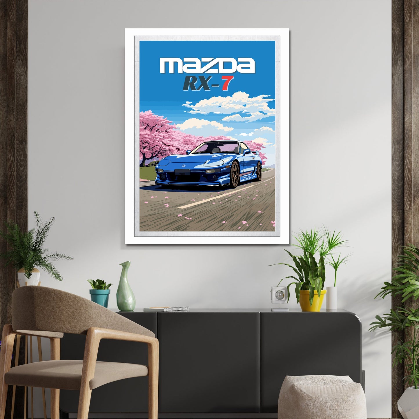 Mazda RX-7 Print, 1990s