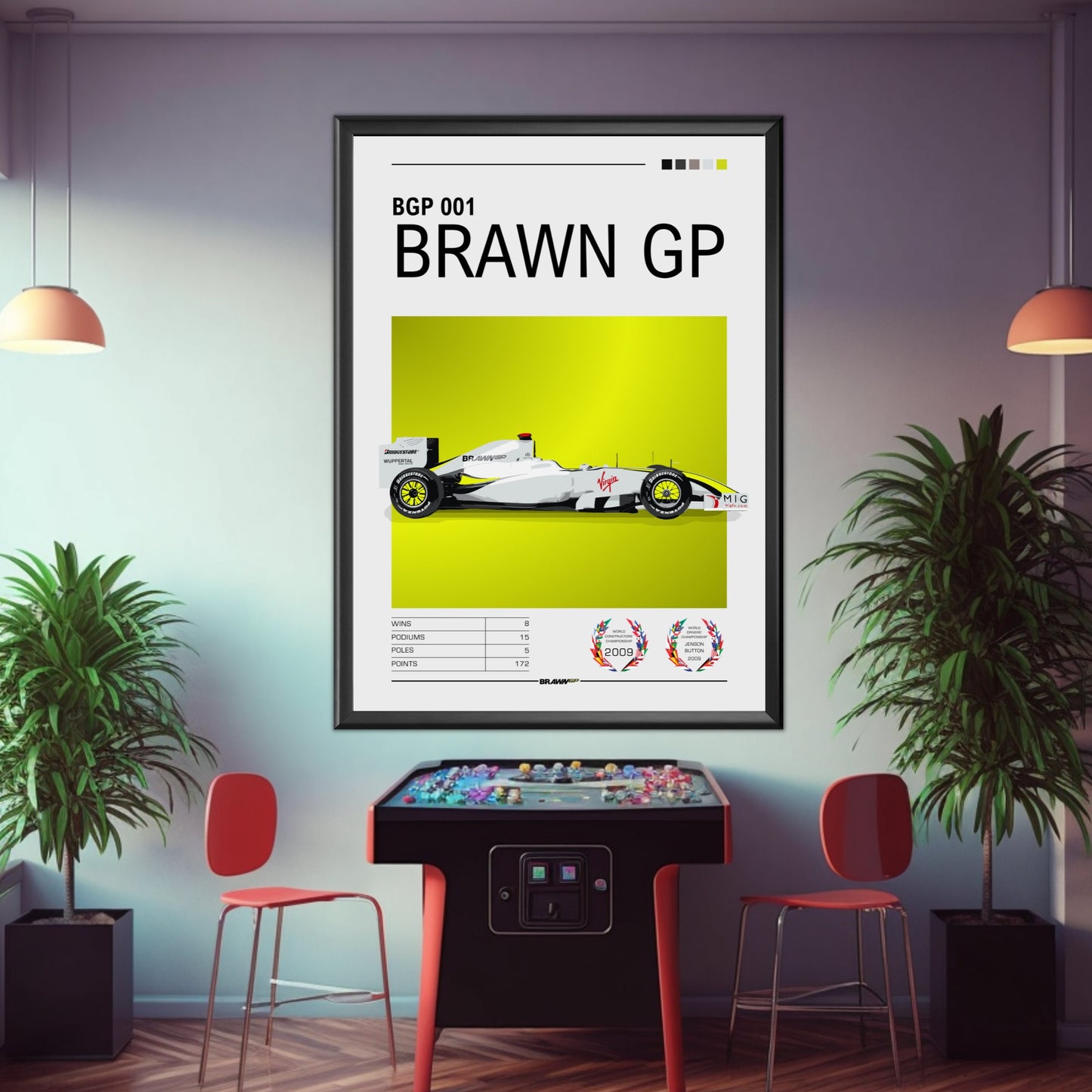 Brawn GP F1 Print