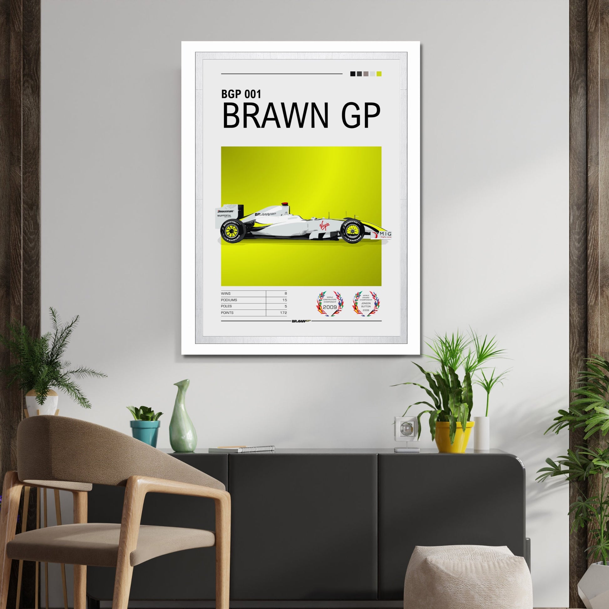 Brawn GP F1 Print