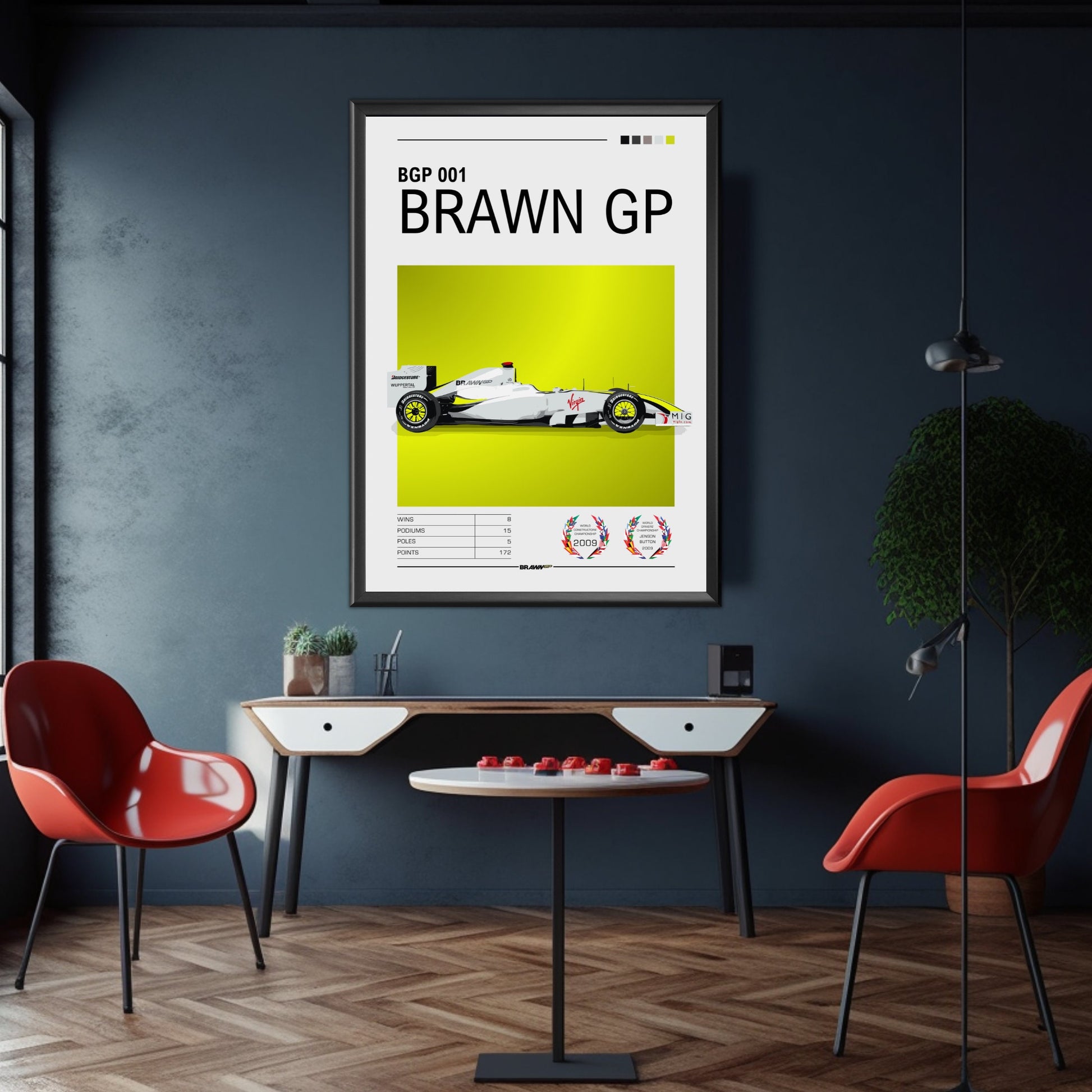 Brawn GP F1 Print