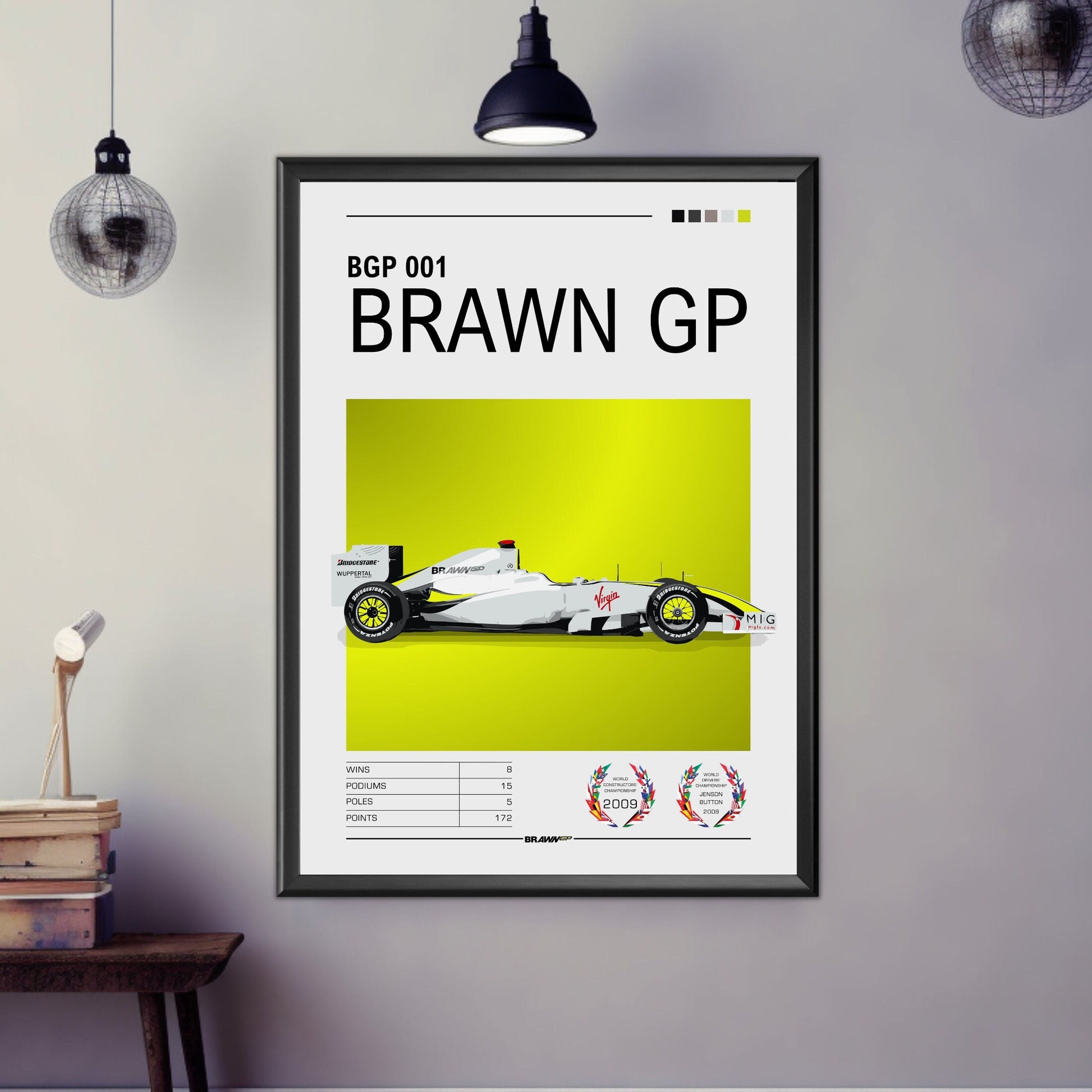 Brawn GP F1 Print