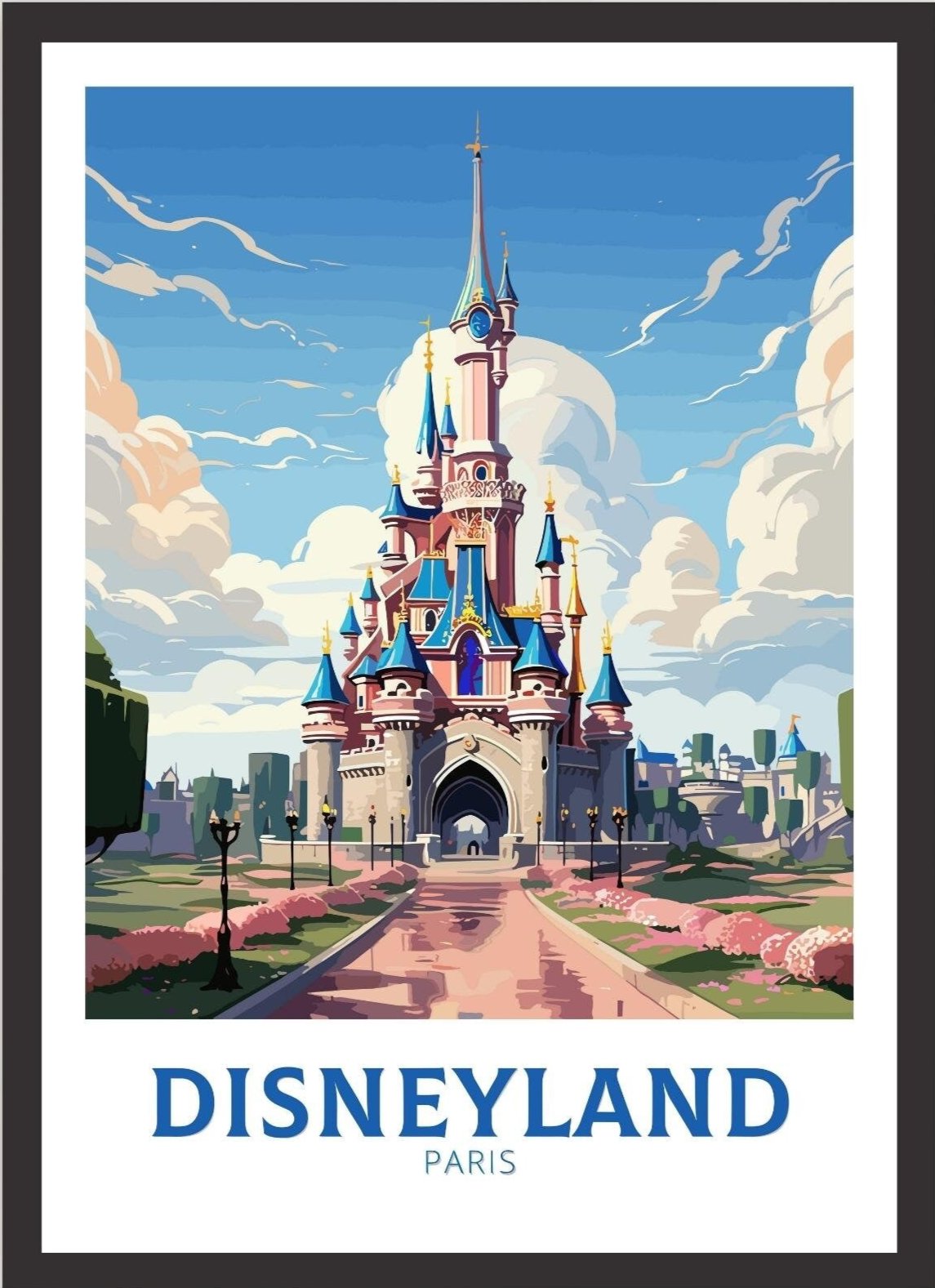 Disneyland poster