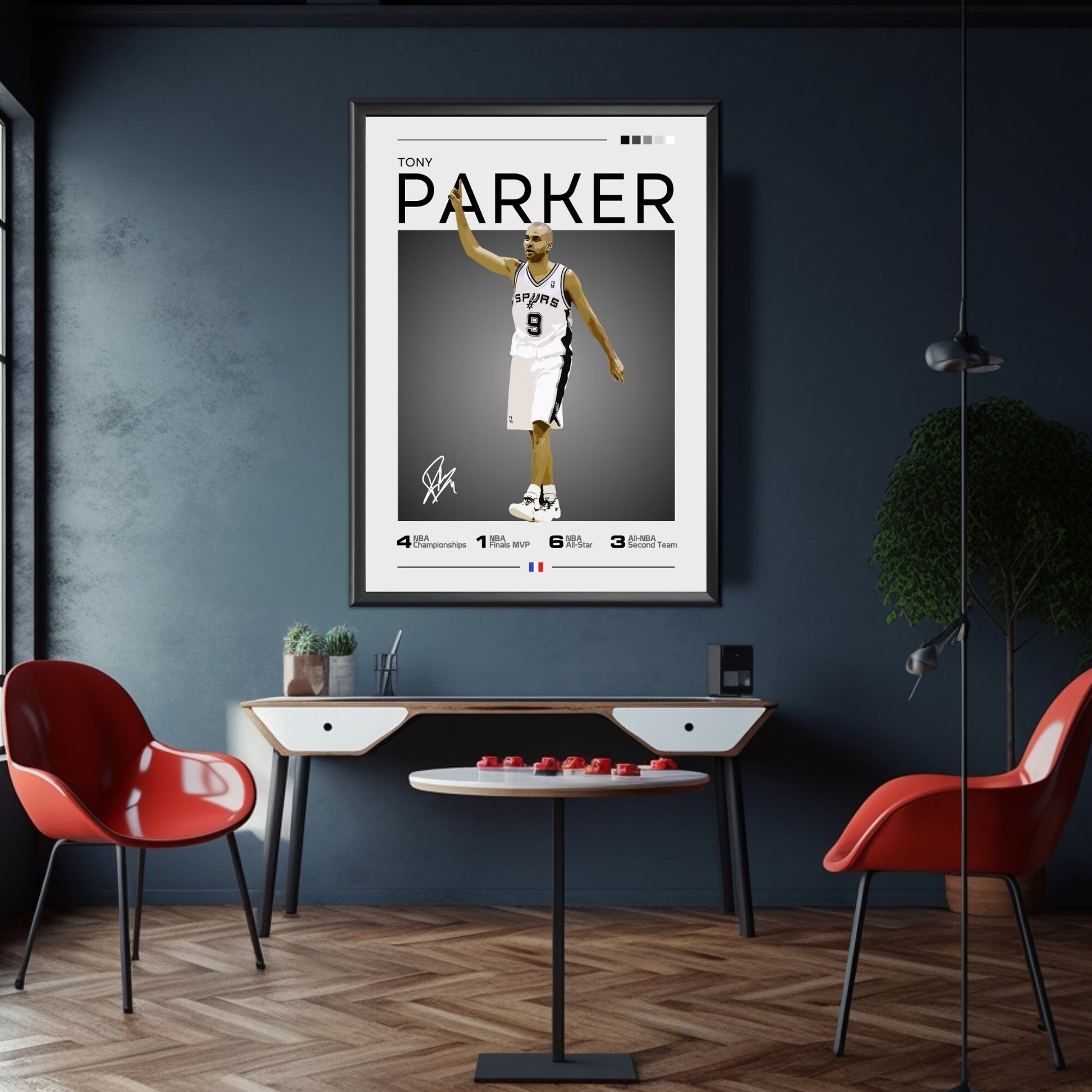 Tony Parker Poster