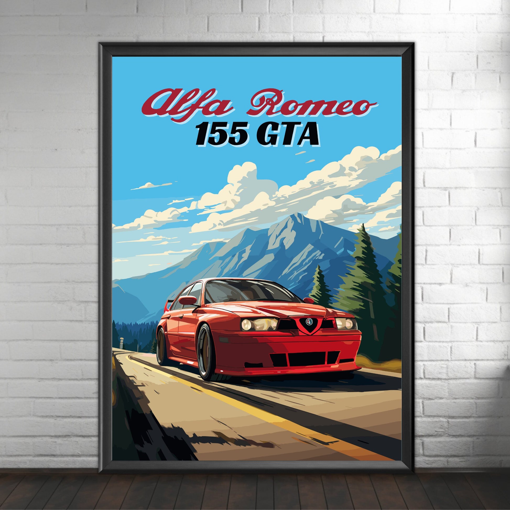 Alfa Romeo 155 GTA Print