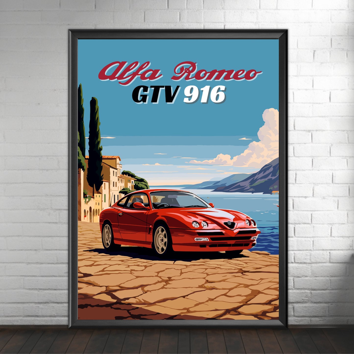 Alfa Romeo GTV 916 Print