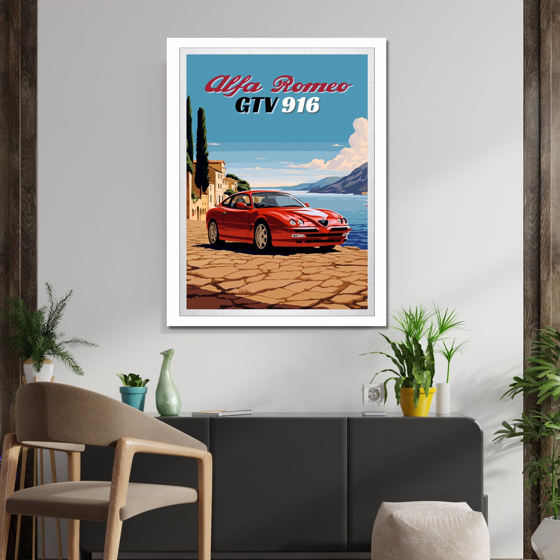 Alfa Romeo GTV 916 Print