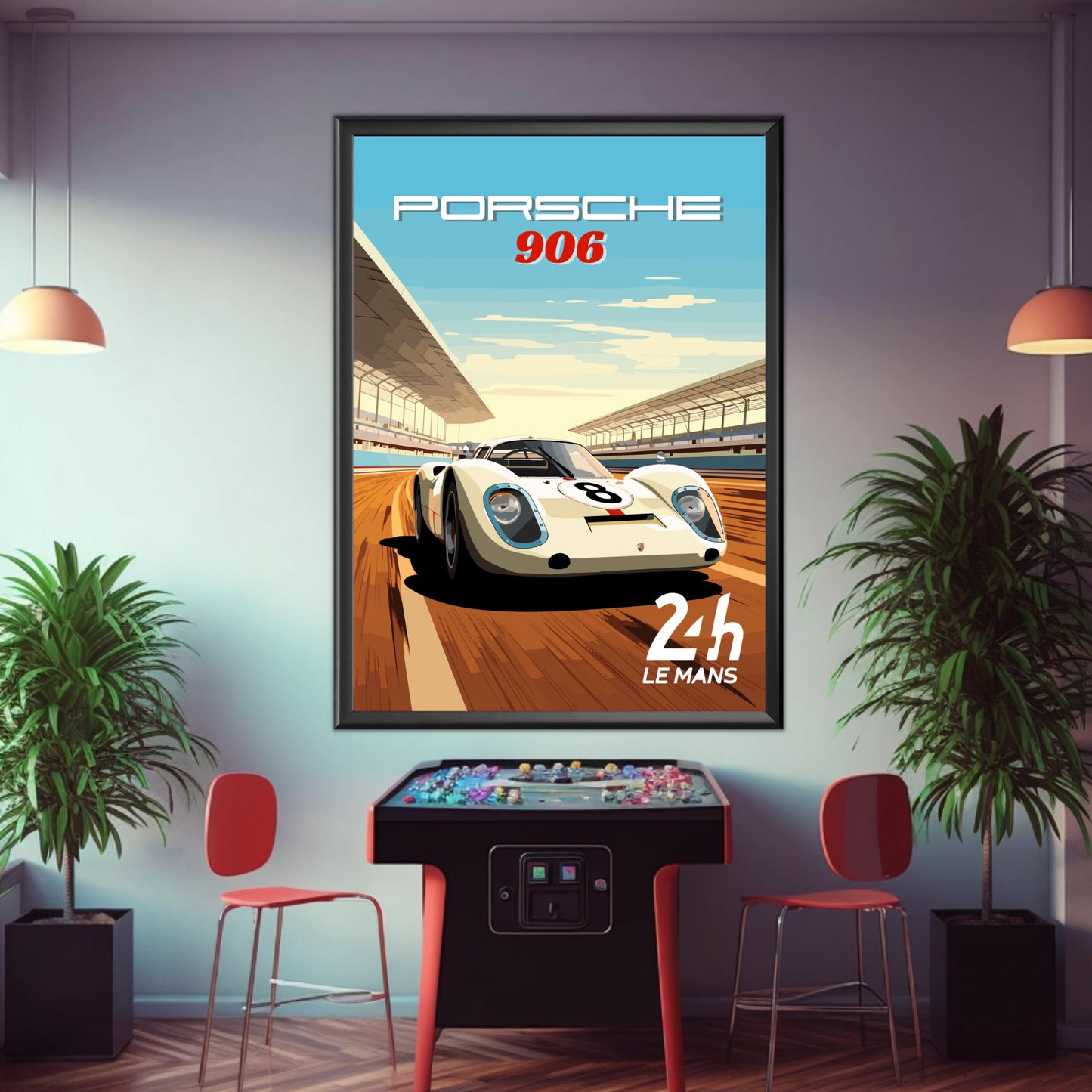 Porsche 906 Print