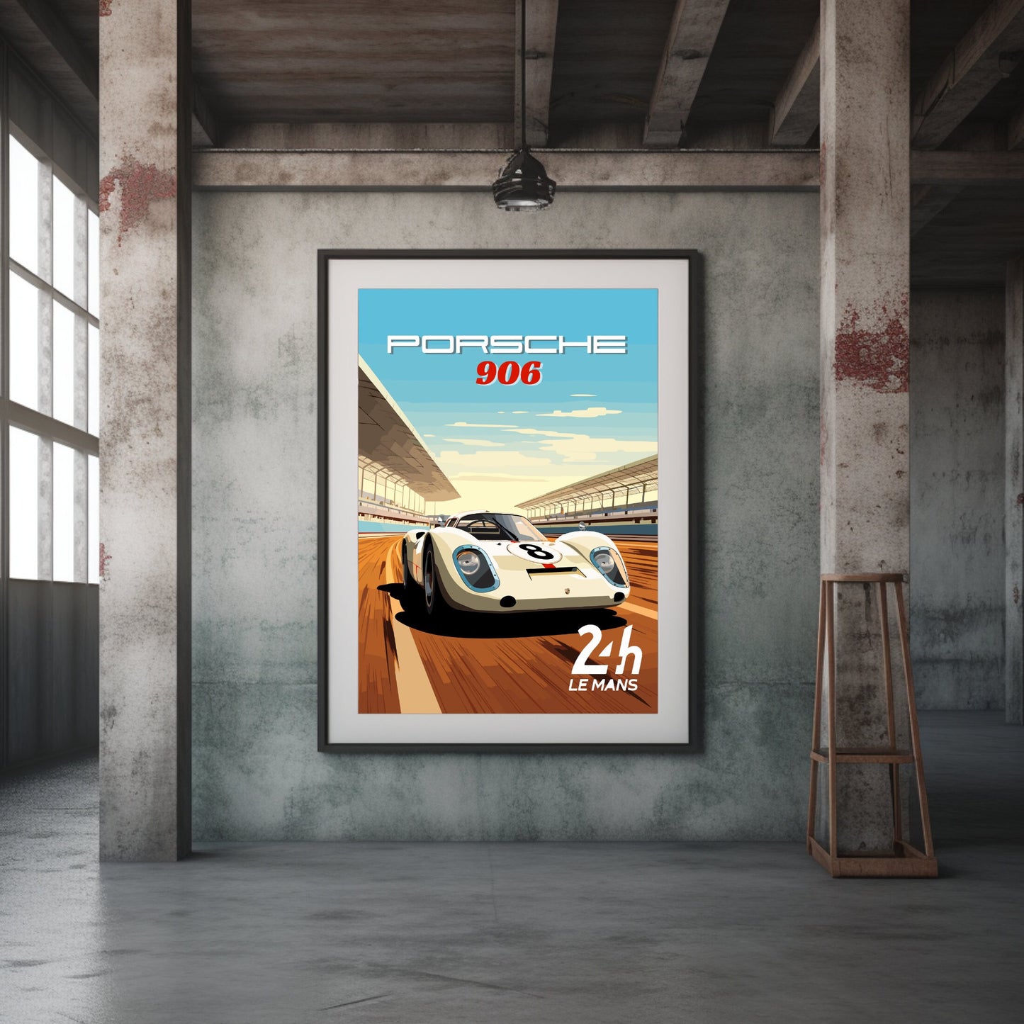 Porsche 906 Print