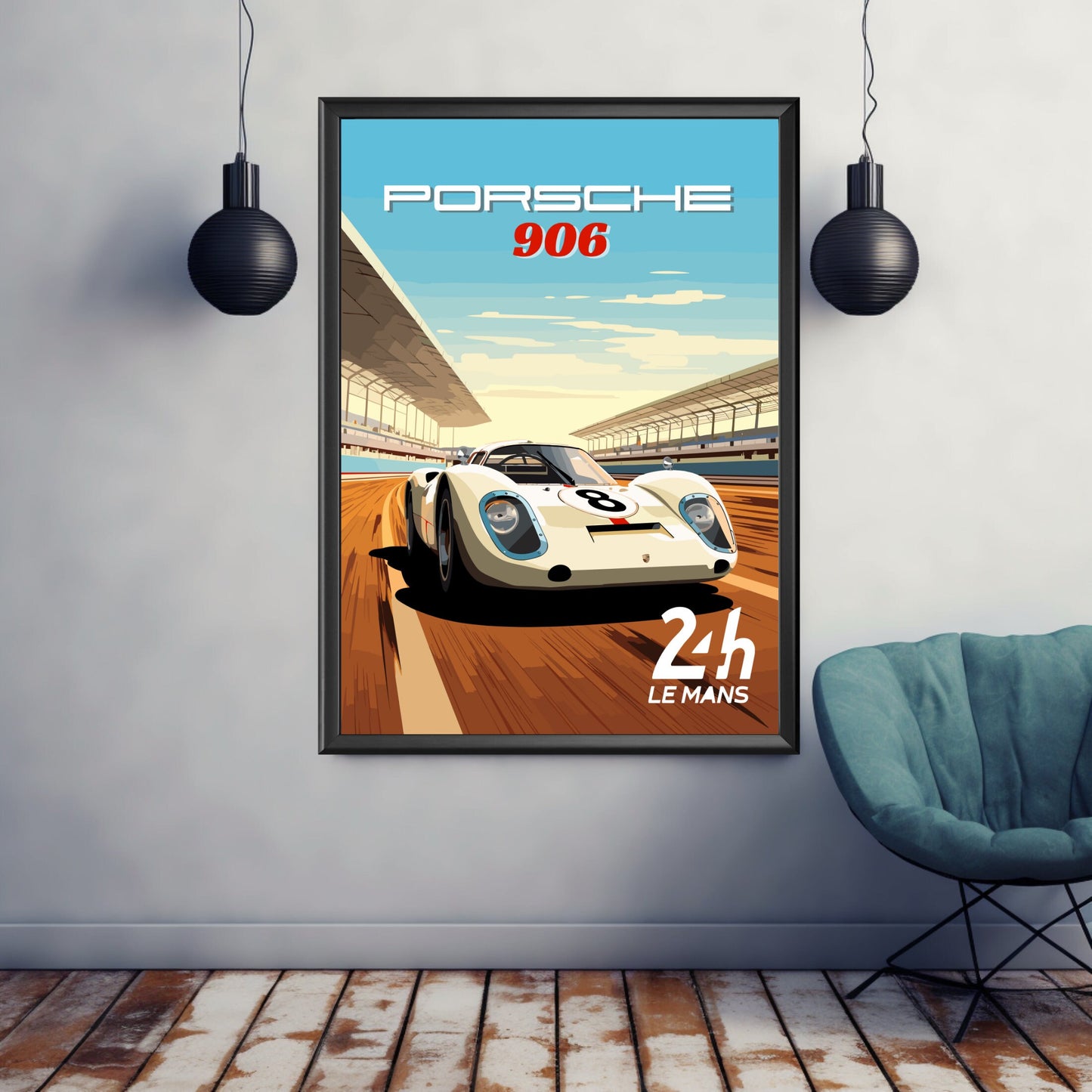 Porsche 906 Print