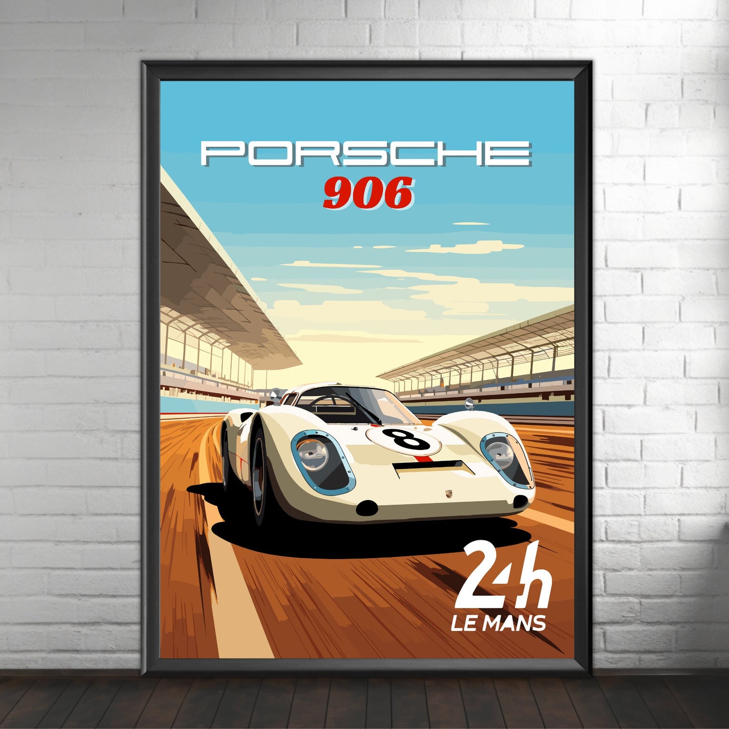 Porsche 906 Print