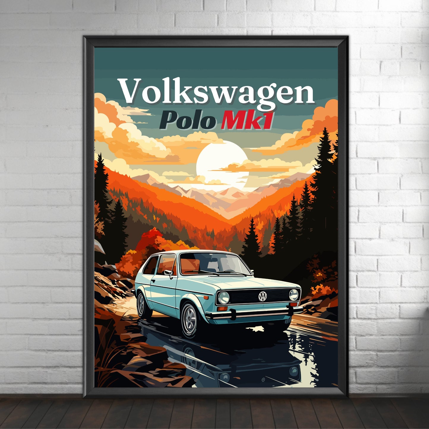 Volkswagen Polo Mk1 Print