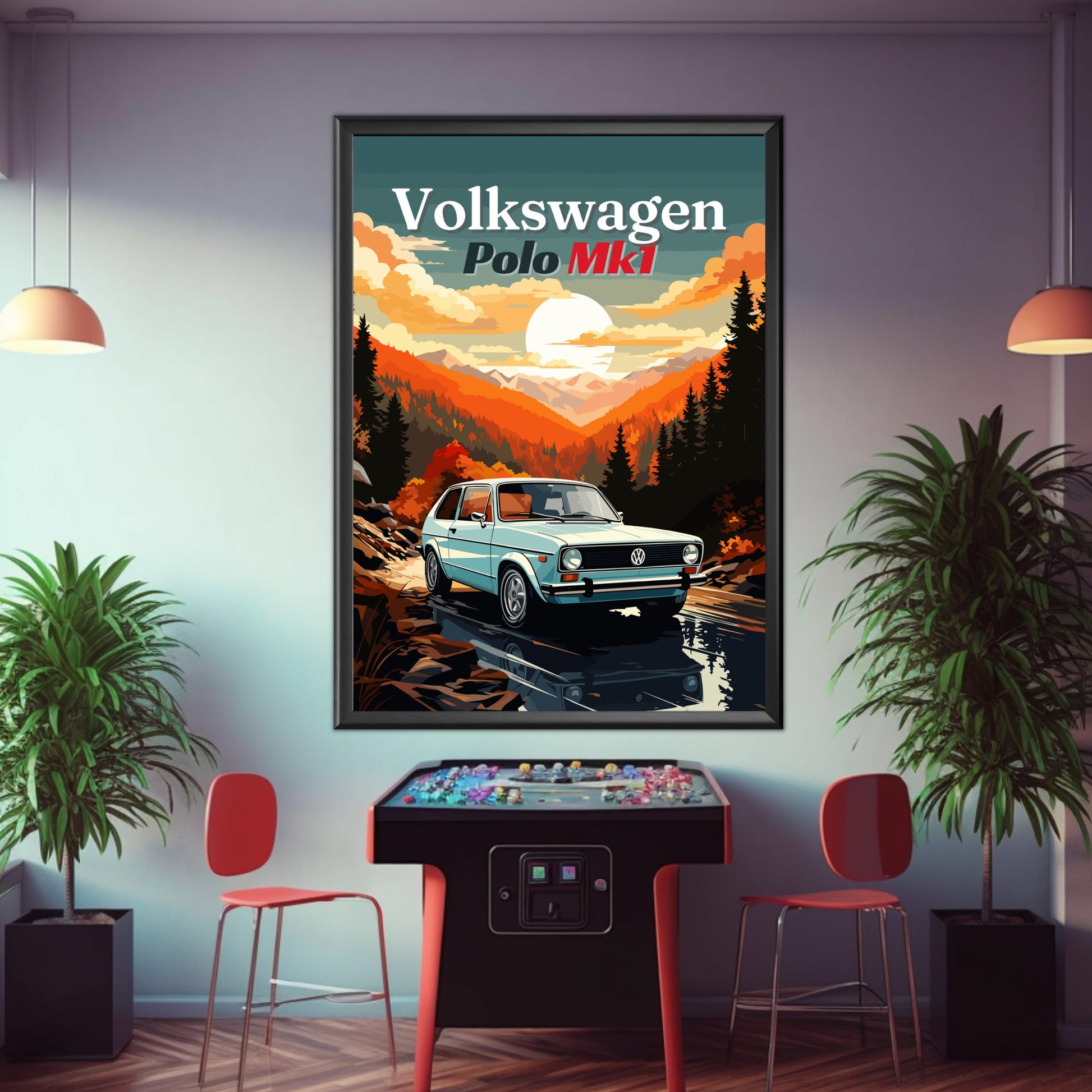 Volkswagen Polo Mk1 Print