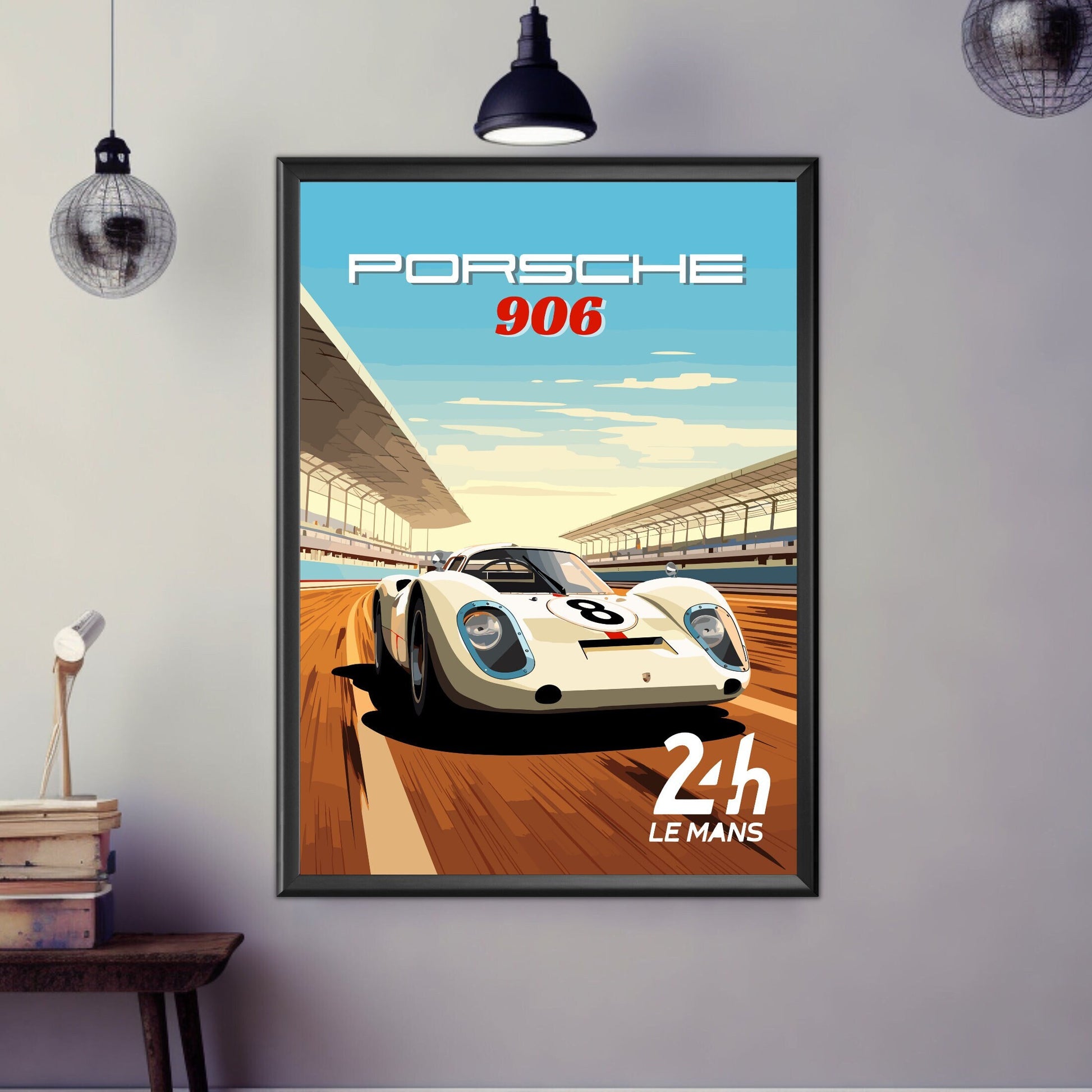 Porsche 906 Print