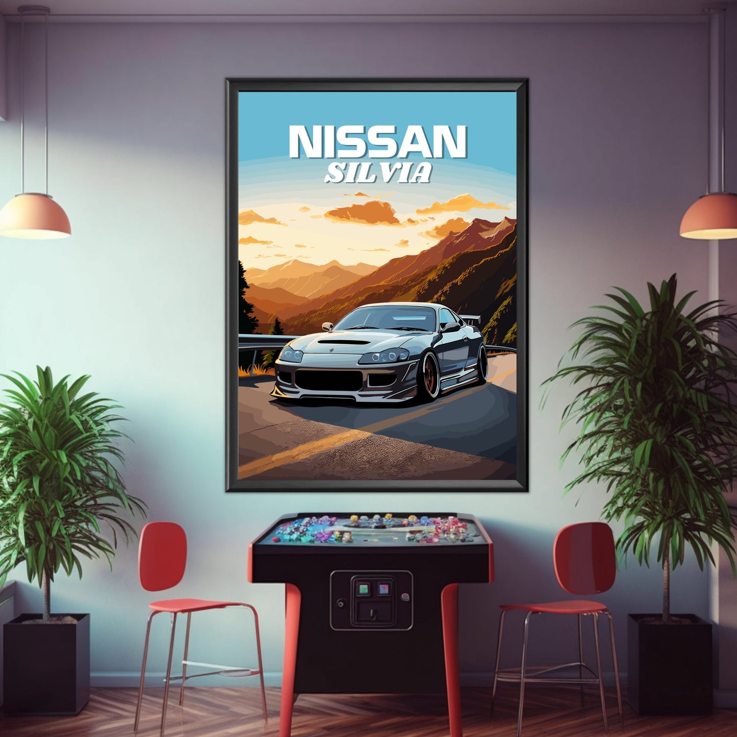 Nissan Silvia S15 Print, 1990s