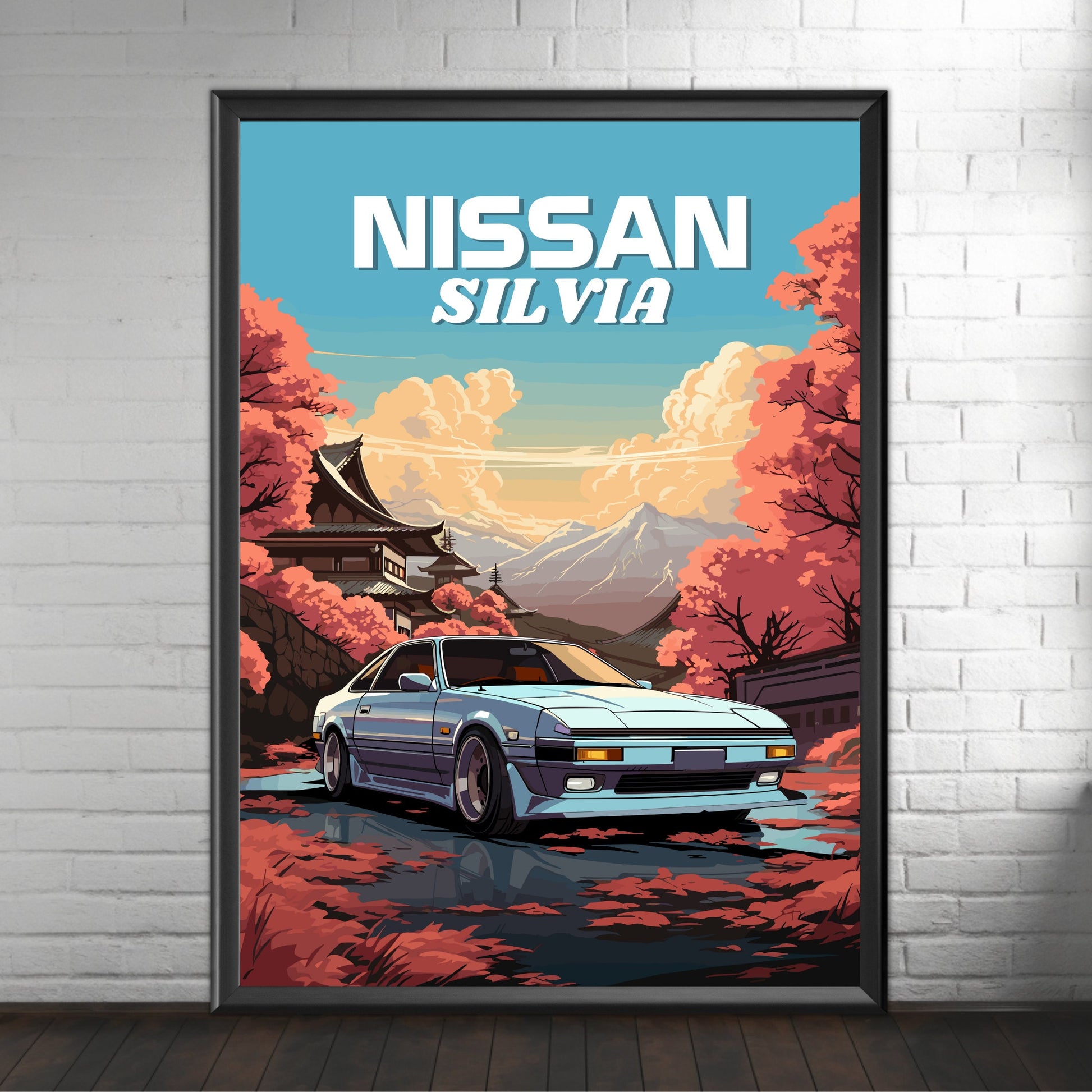 Nissan Silvia S12 Poster