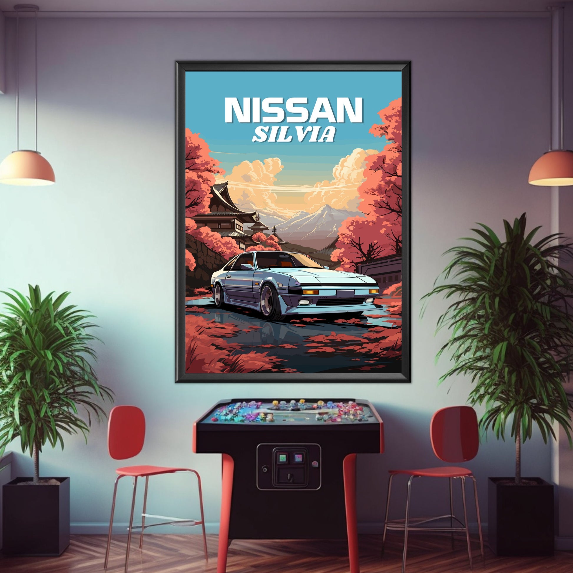 Nissan Silvia S12 Poster