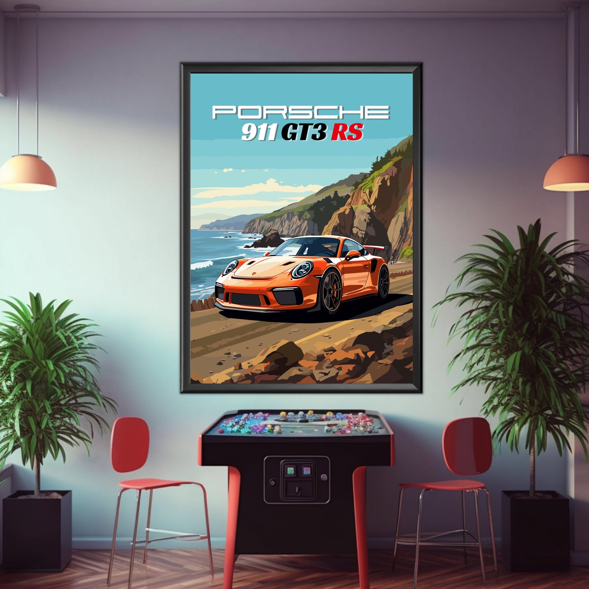 Porsche 911 GT3 RS Print, 2010s