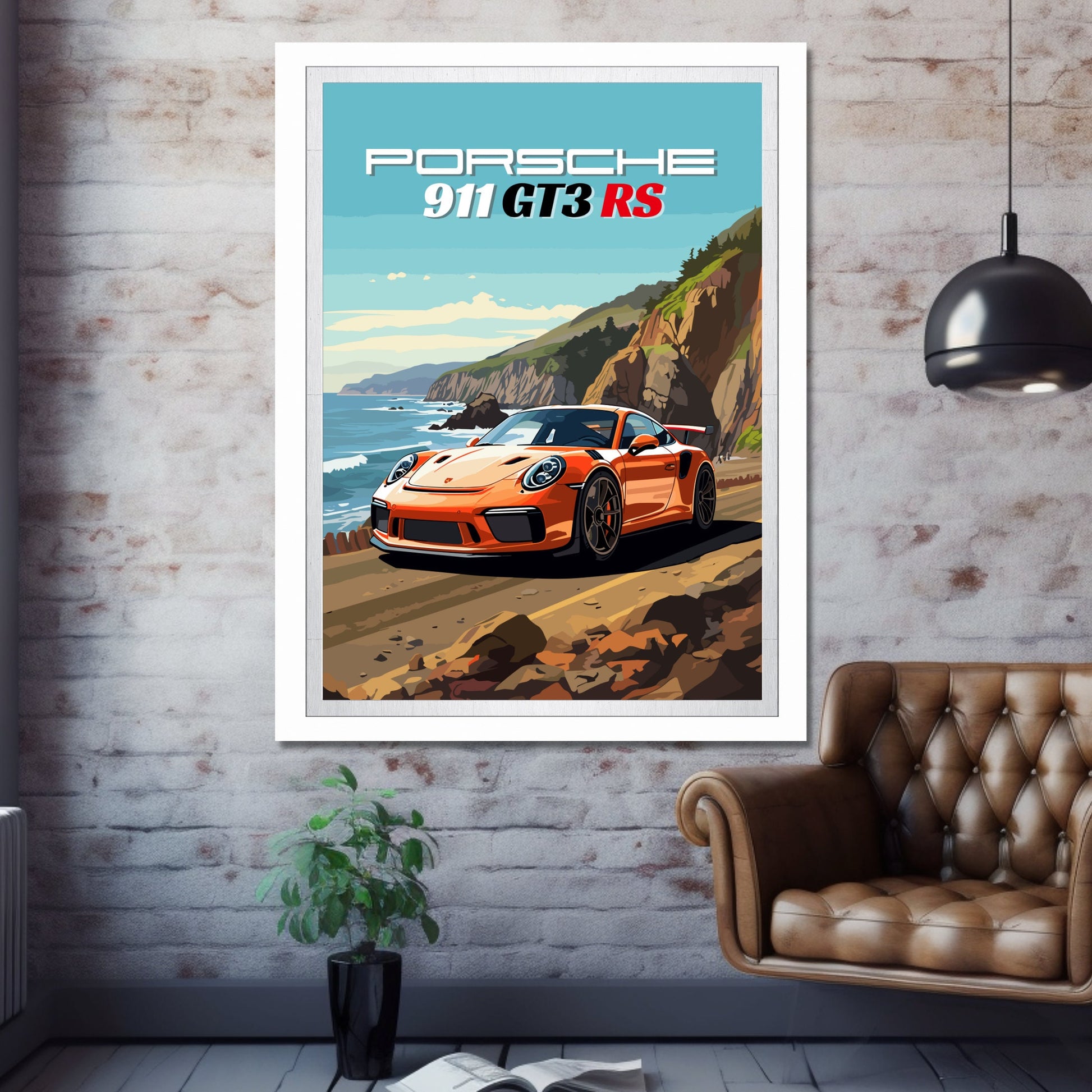 Porsche 911 GT3 RS Print, 2010s