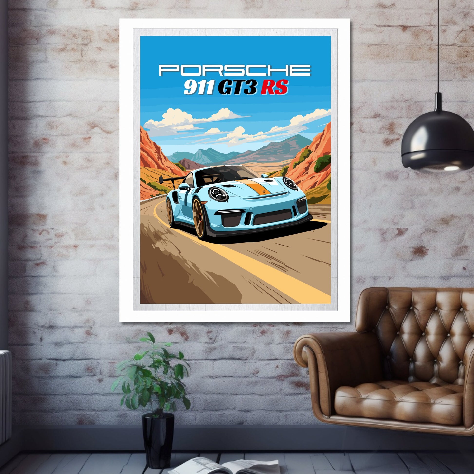 Porsche 911 GT3 RS Poster