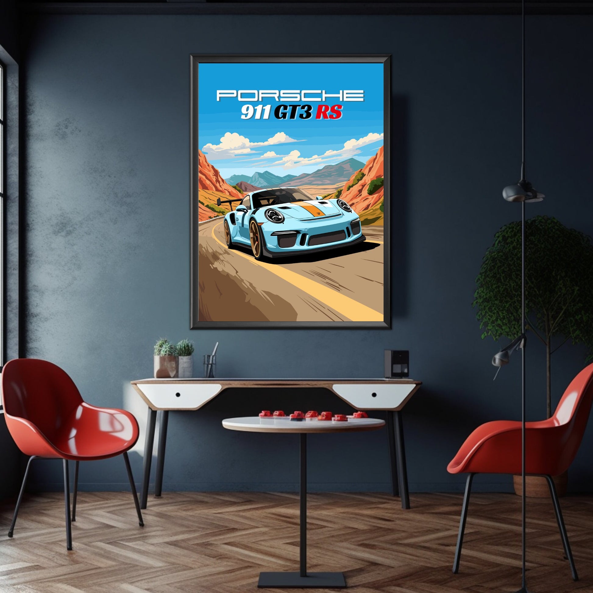 Porsche 911 GT3 RS Poster