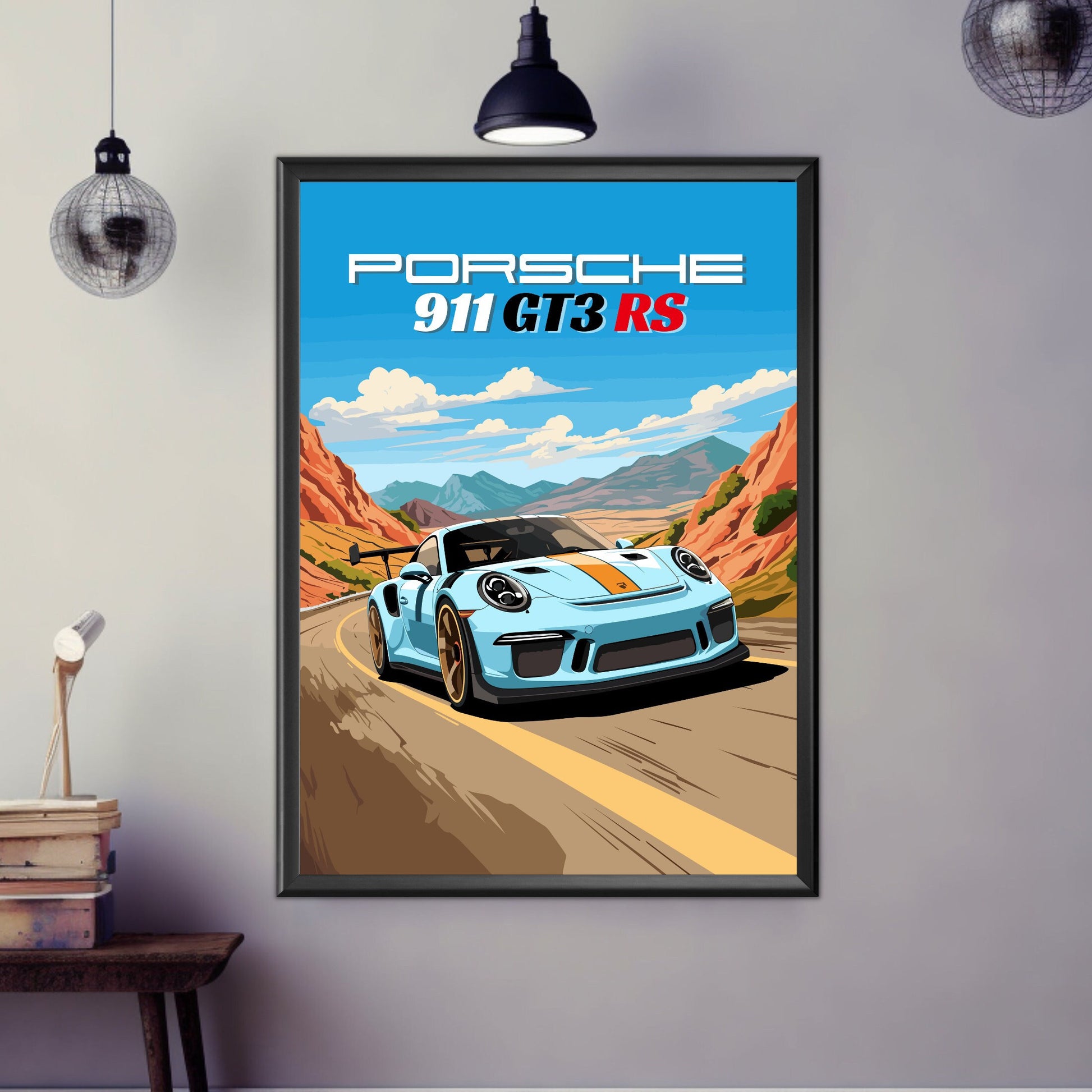 Porsche 911 GT3 RS Poster