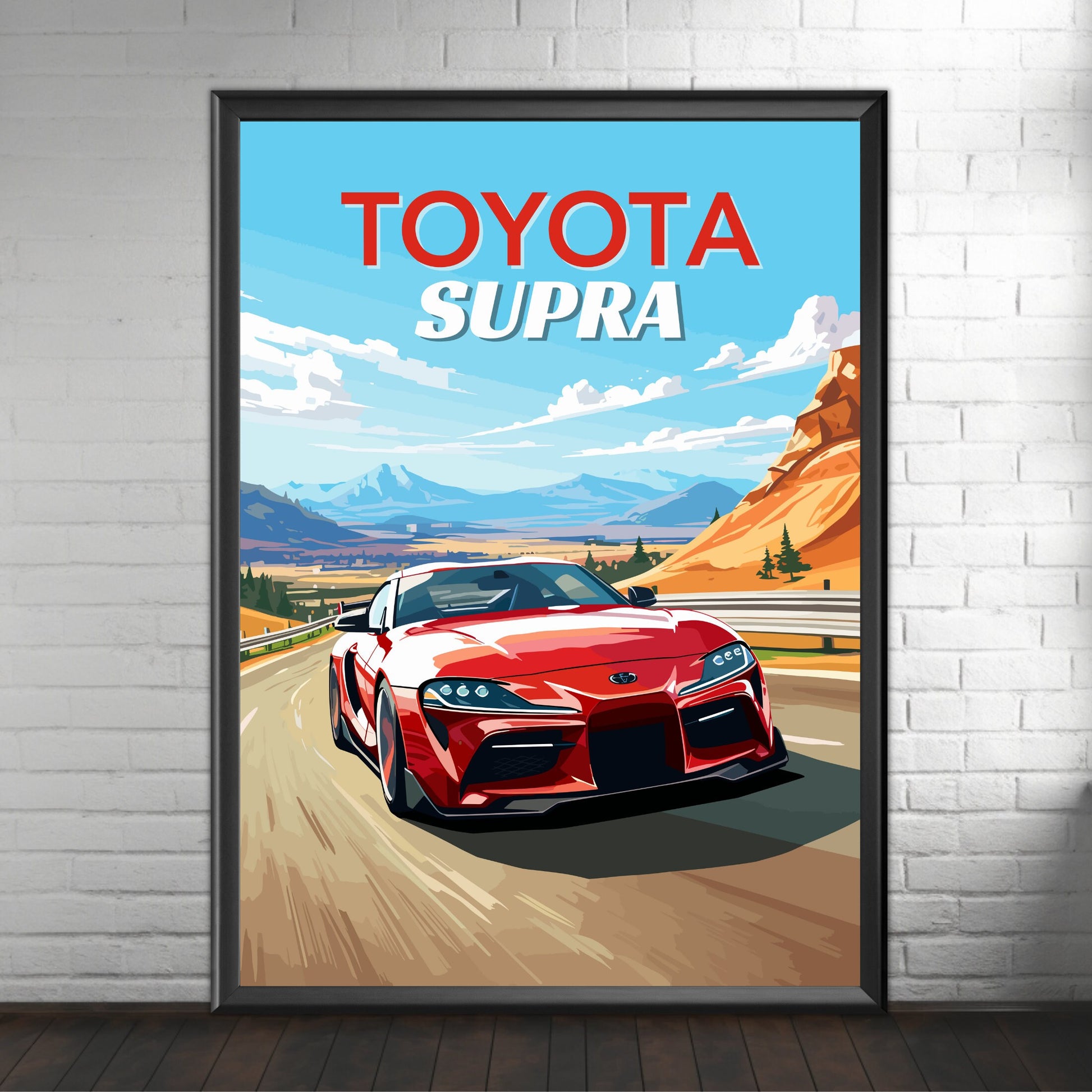 Toyota Supra Poster