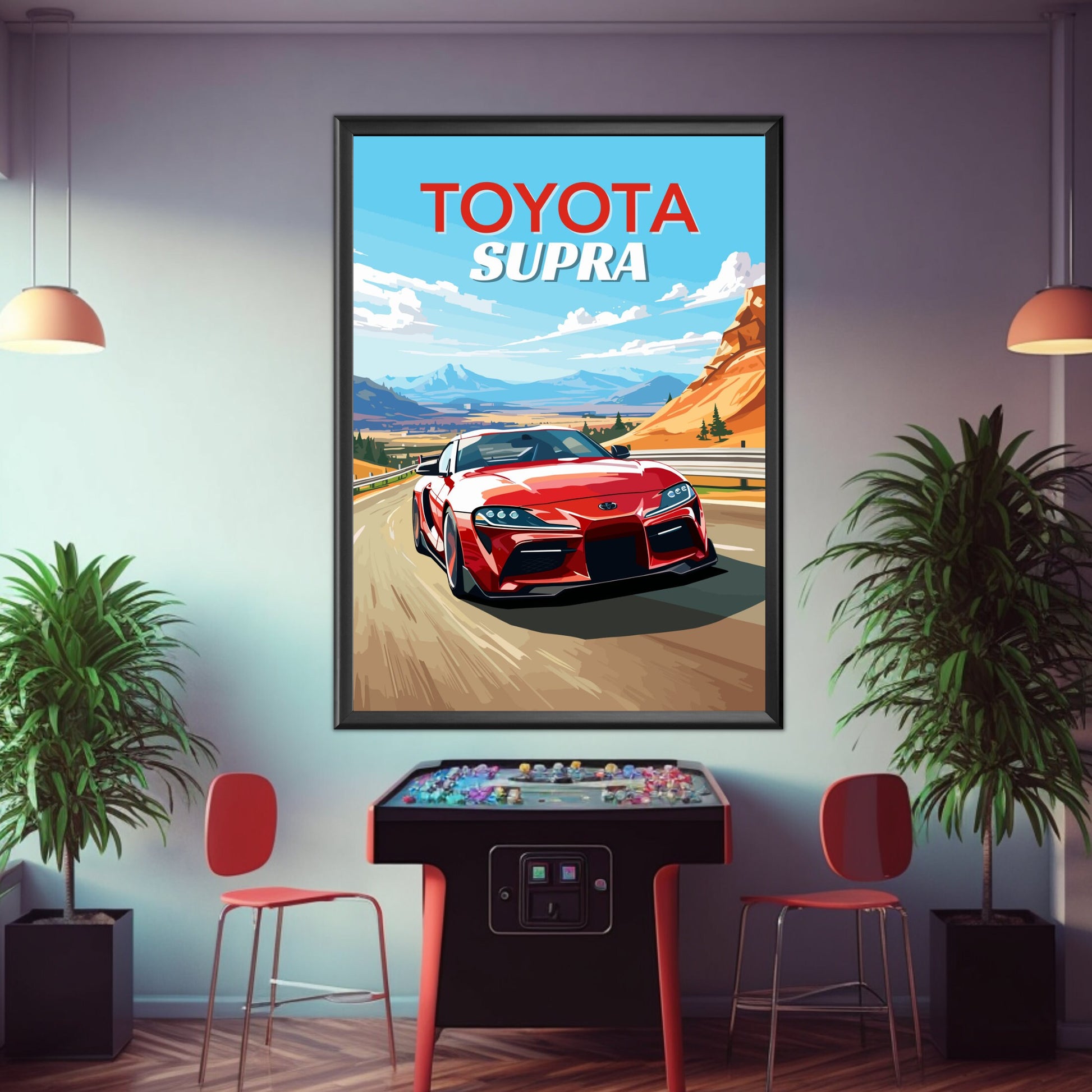 Toyota Supra Poster