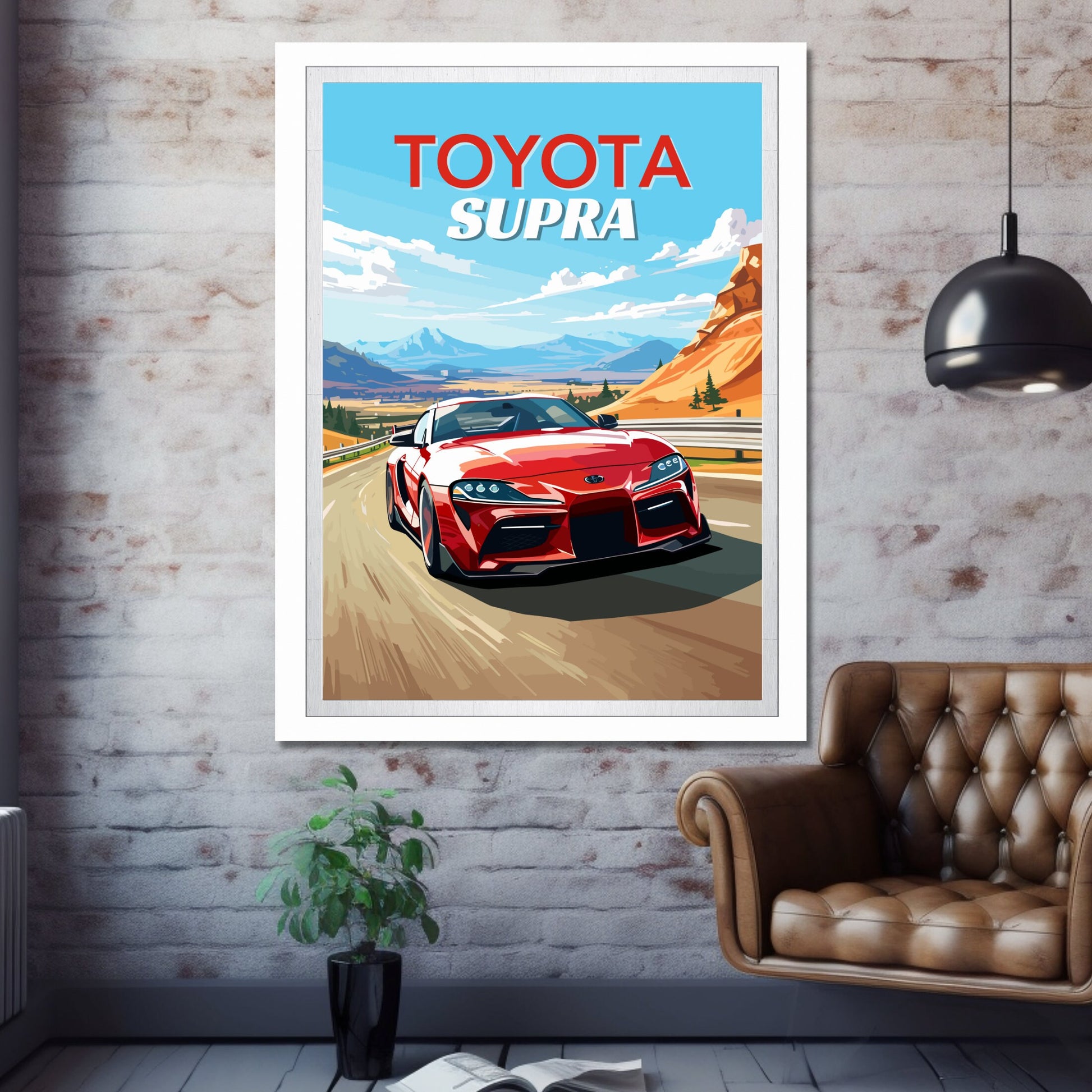 Toyota Supra Poster