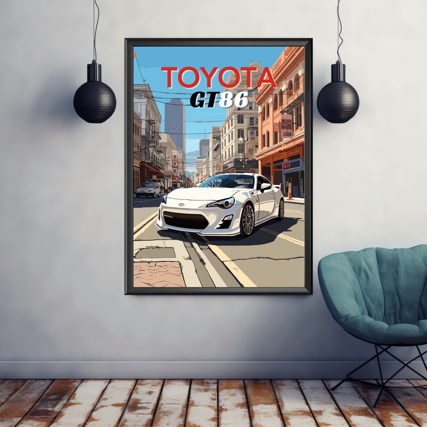 Toyota GT86 Poster