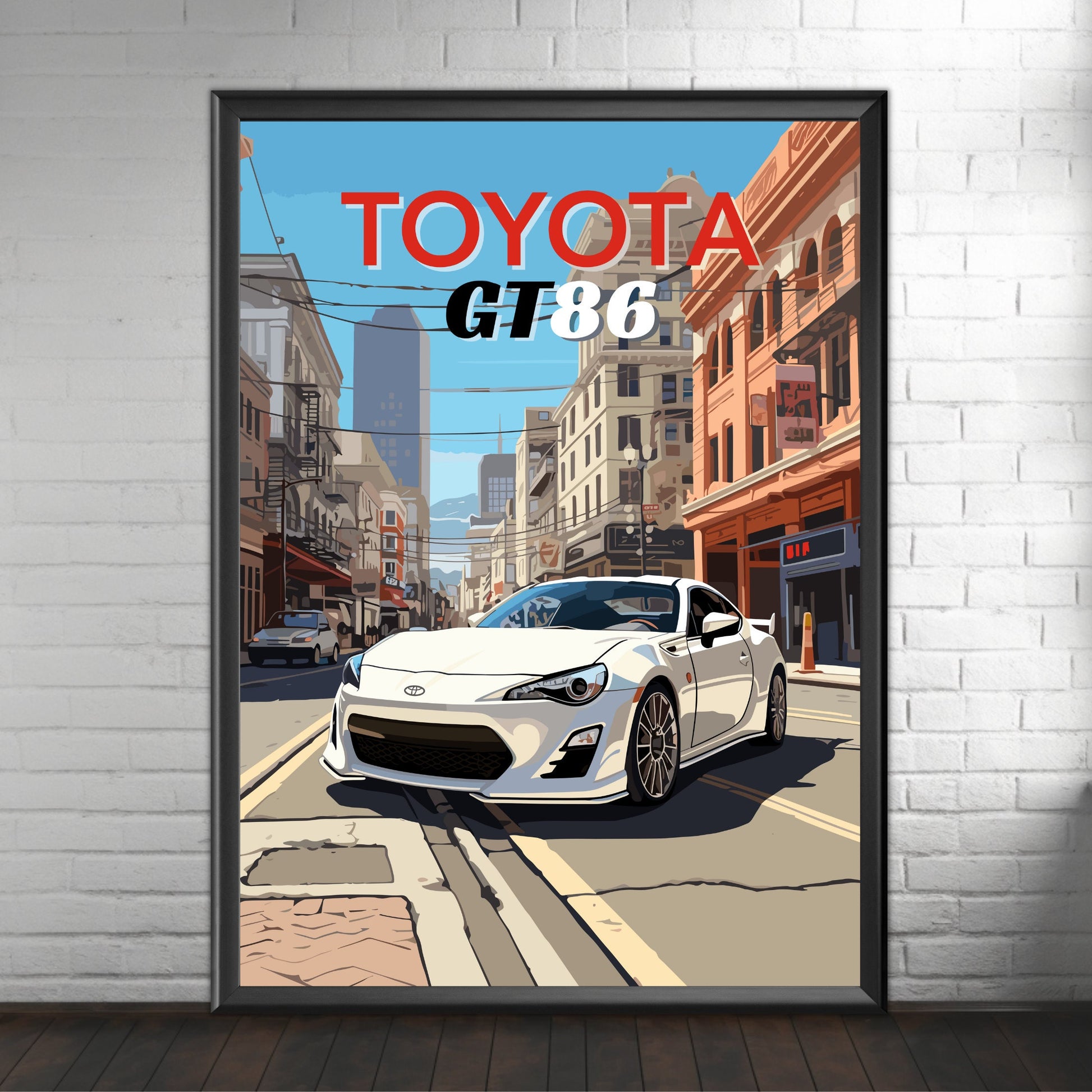 Toyota GT86 Poster