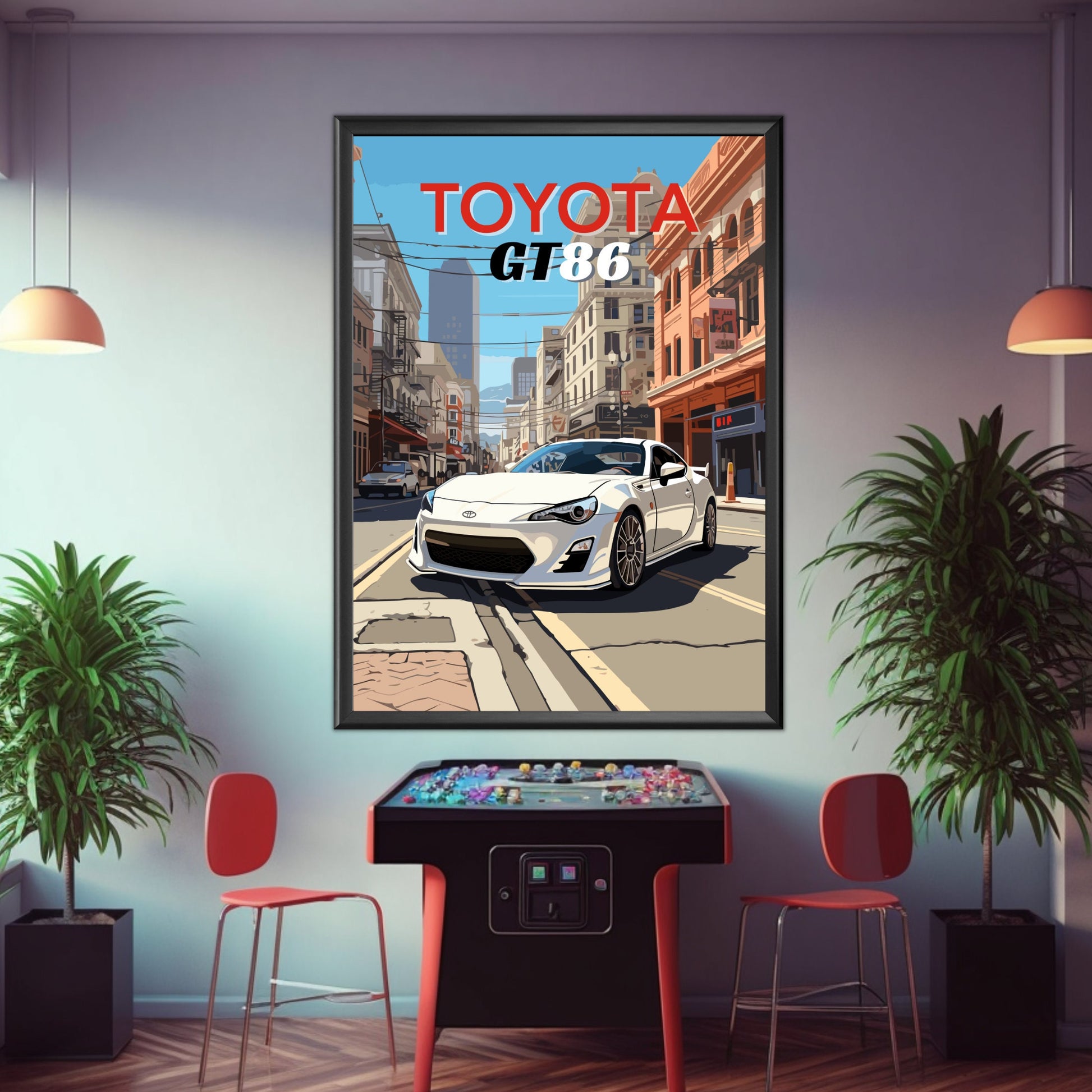 Toyota GT86 Poster