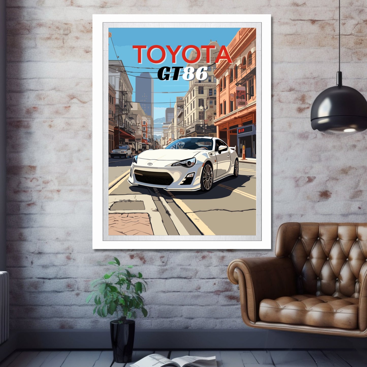 Toyota GT86 Poster