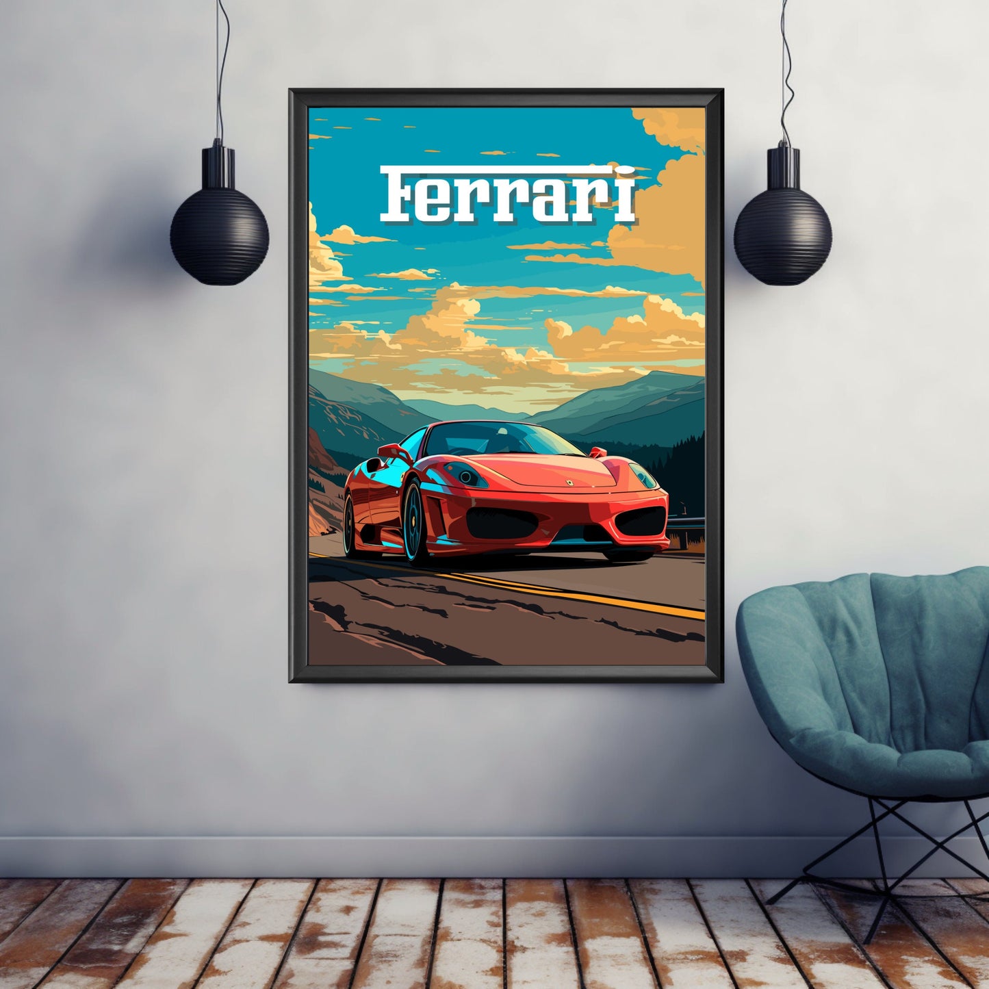 Ferrari F430 Poster