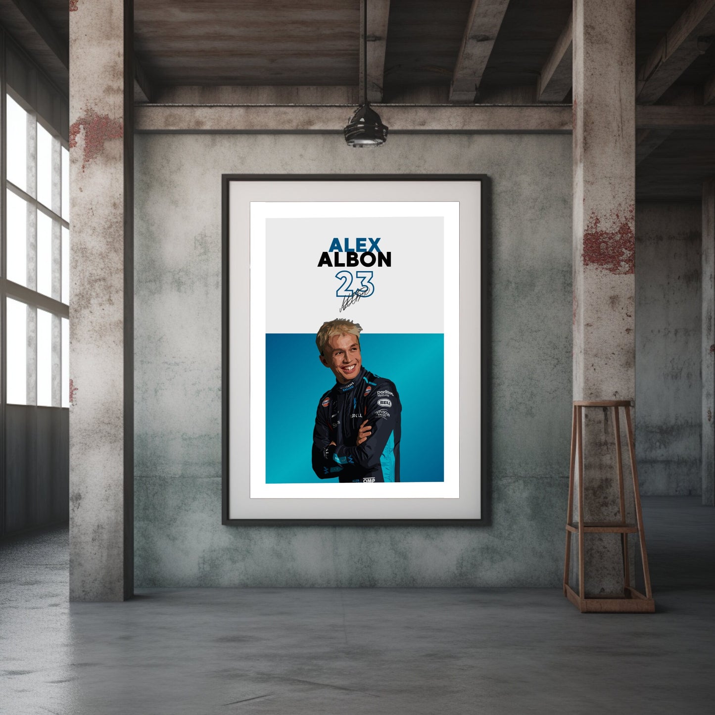 Alex Albon Print