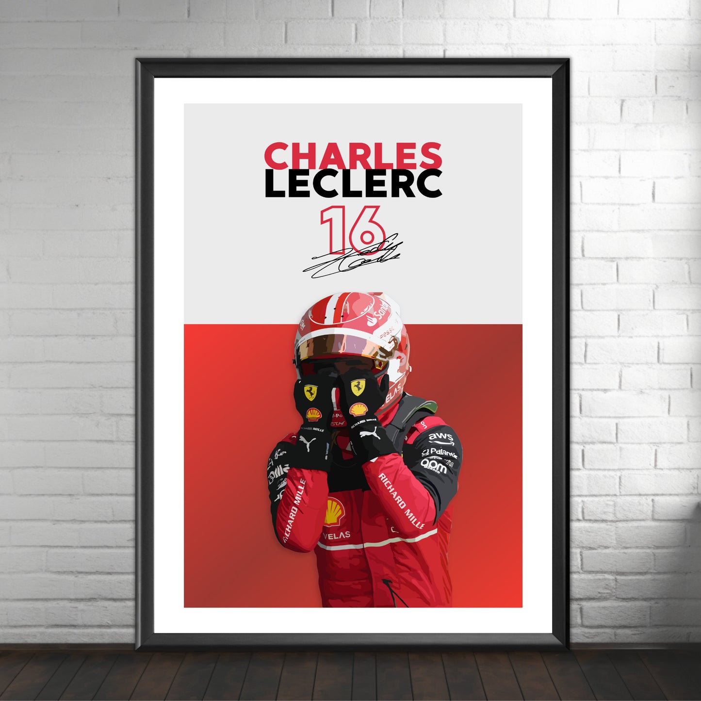 Charles Leclerc Poster, F1