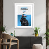 George Russell Poster, F1 Print, George Russell Print, F1 Poster, Car Art, Formula 1 Print, Formula 1 Poster, Mercedes-Benz, Car Print