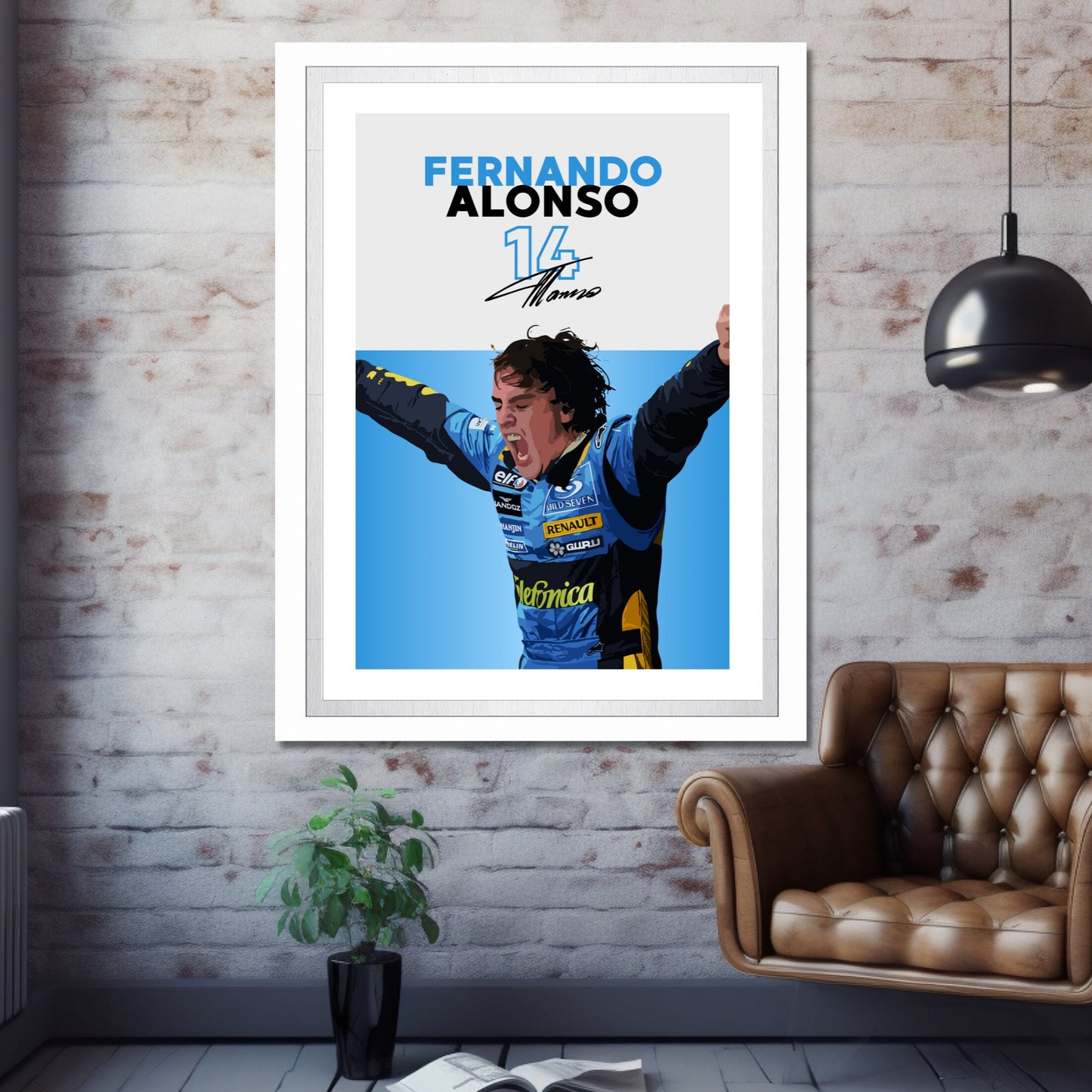 Fernando Alonso Poster, F1