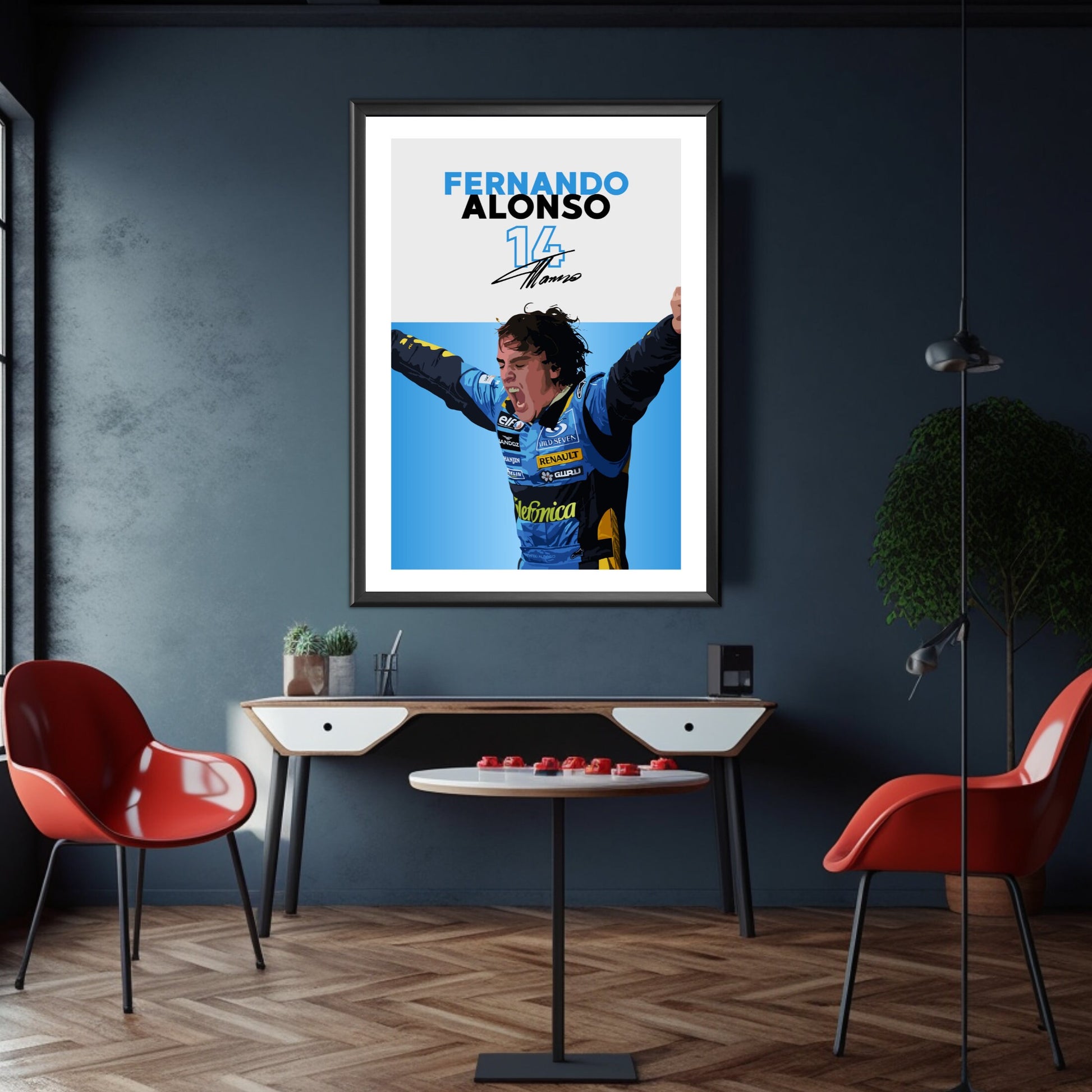 Fernando Alonso Poster, F1