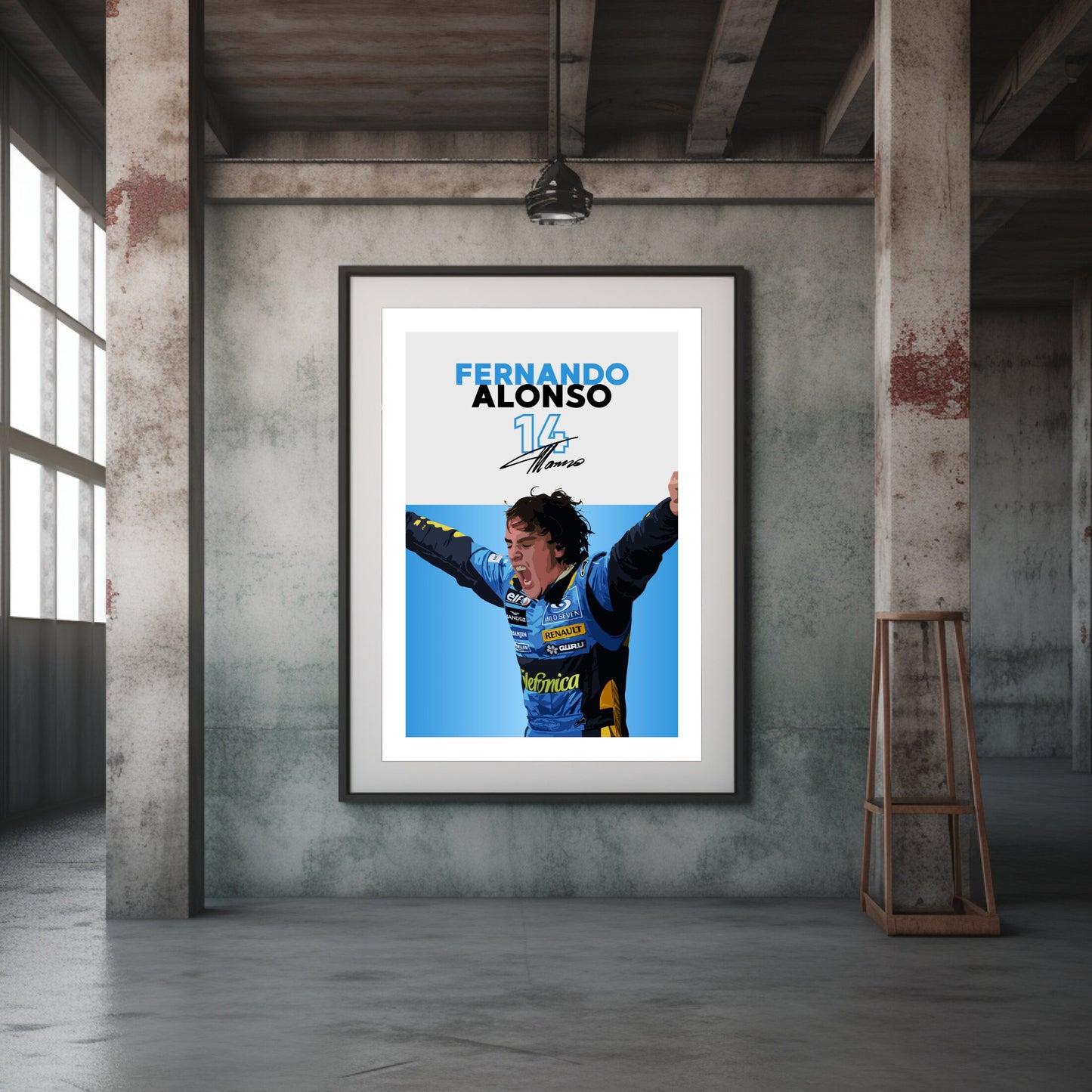 Fernando Alonso Poster, F1