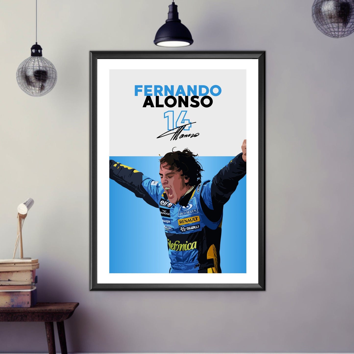 Fernando Alonso Poster, F1