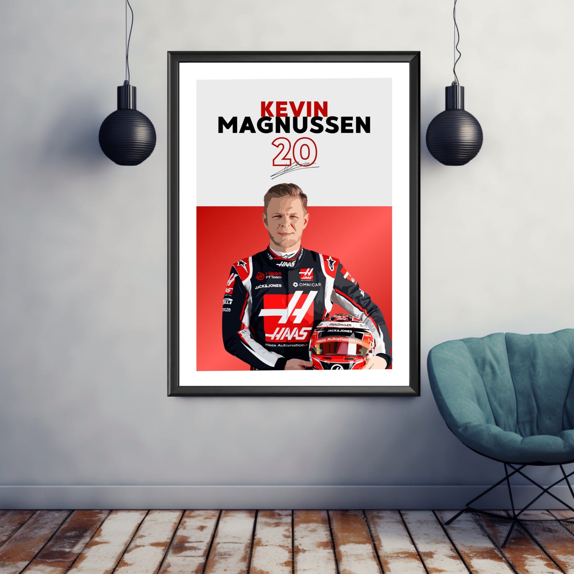 Kevin Magnussen Poster, F1