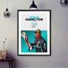 Lewis Hamilton Poster, F1 Print, Lewis Hamilton Print, F1 Poster, Car Art, Formula 1 Print, Formula 1 Poster, Mercedes-Benz, Car Print