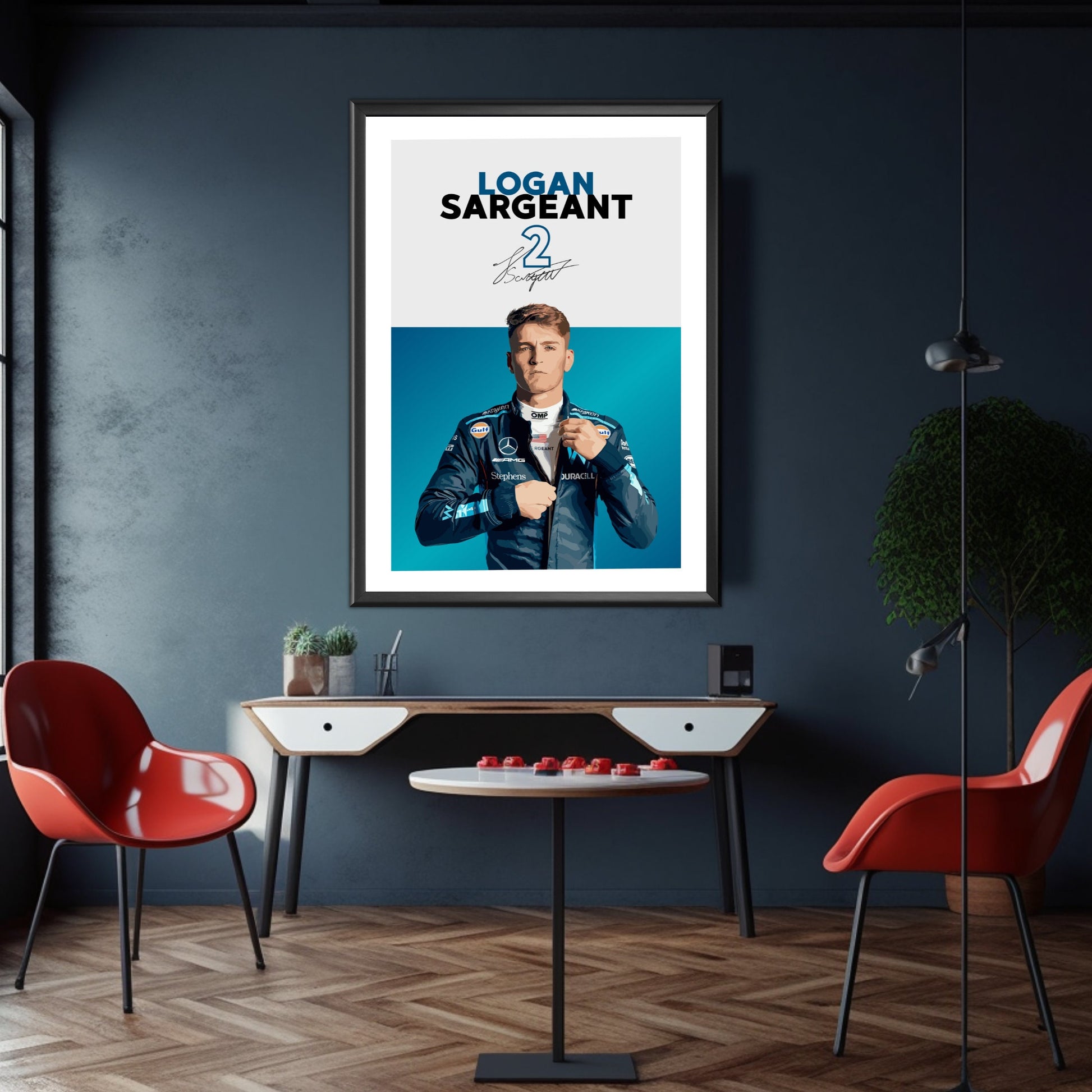 Logan Sargeant Poster, F1