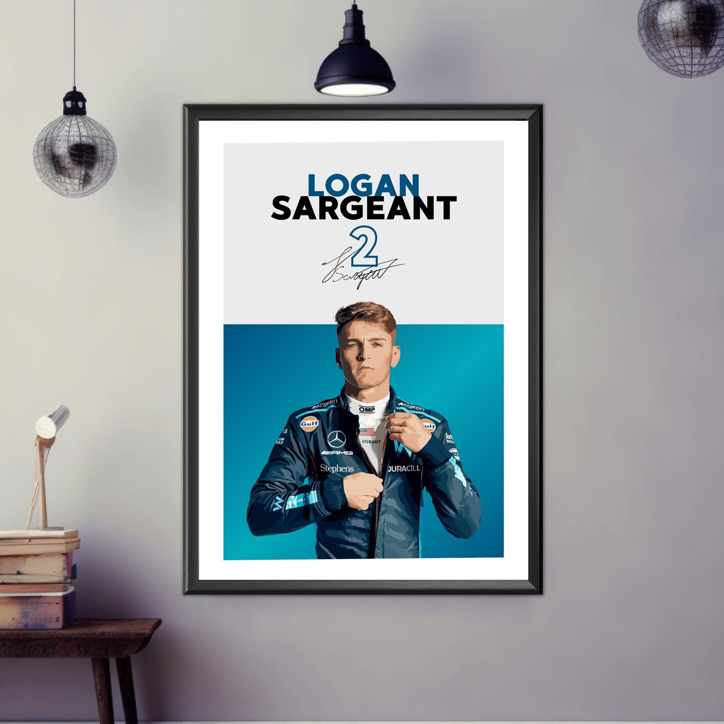 Logan Sargeant Poster, F1