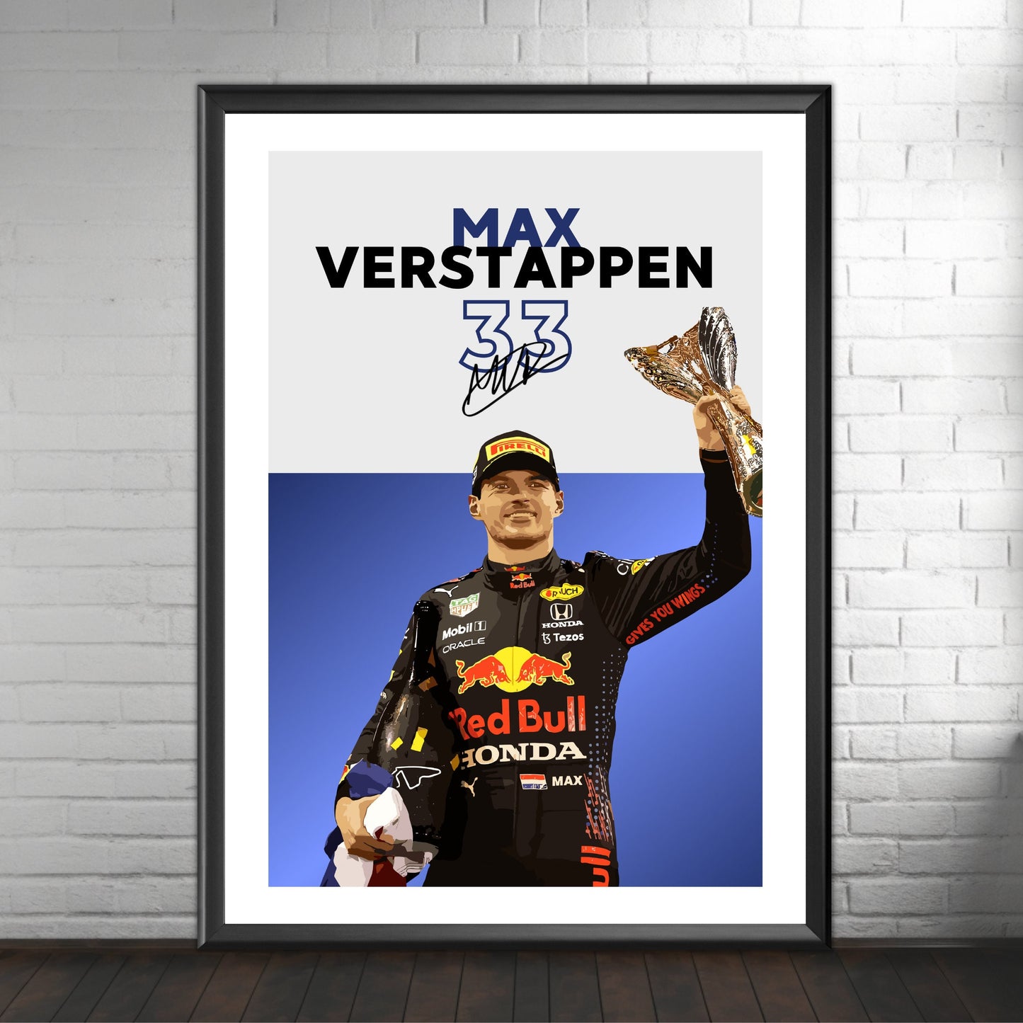 Max Verstappen Poster, F1 Red Bull Racing