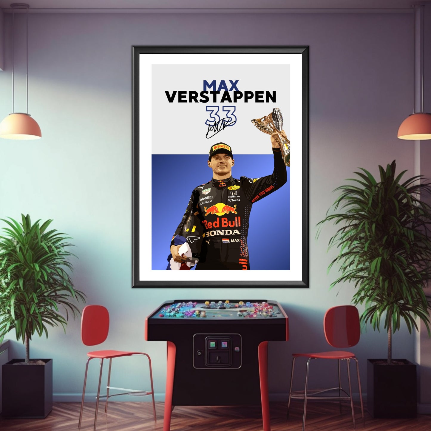 Max Verstappen Poster, F1 Red Bull Racing