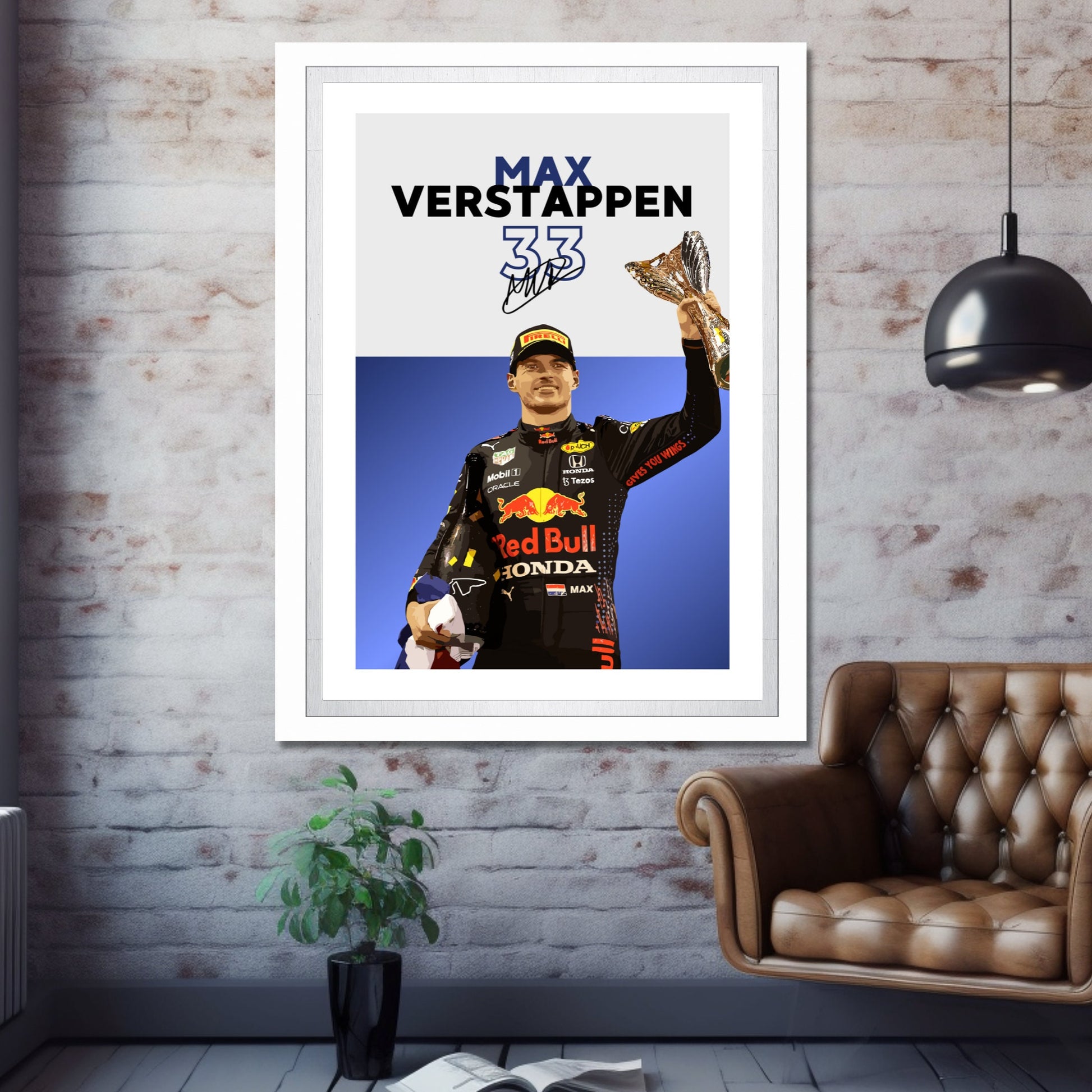 Max Verstappen Poster, F1 Red Bull Racing